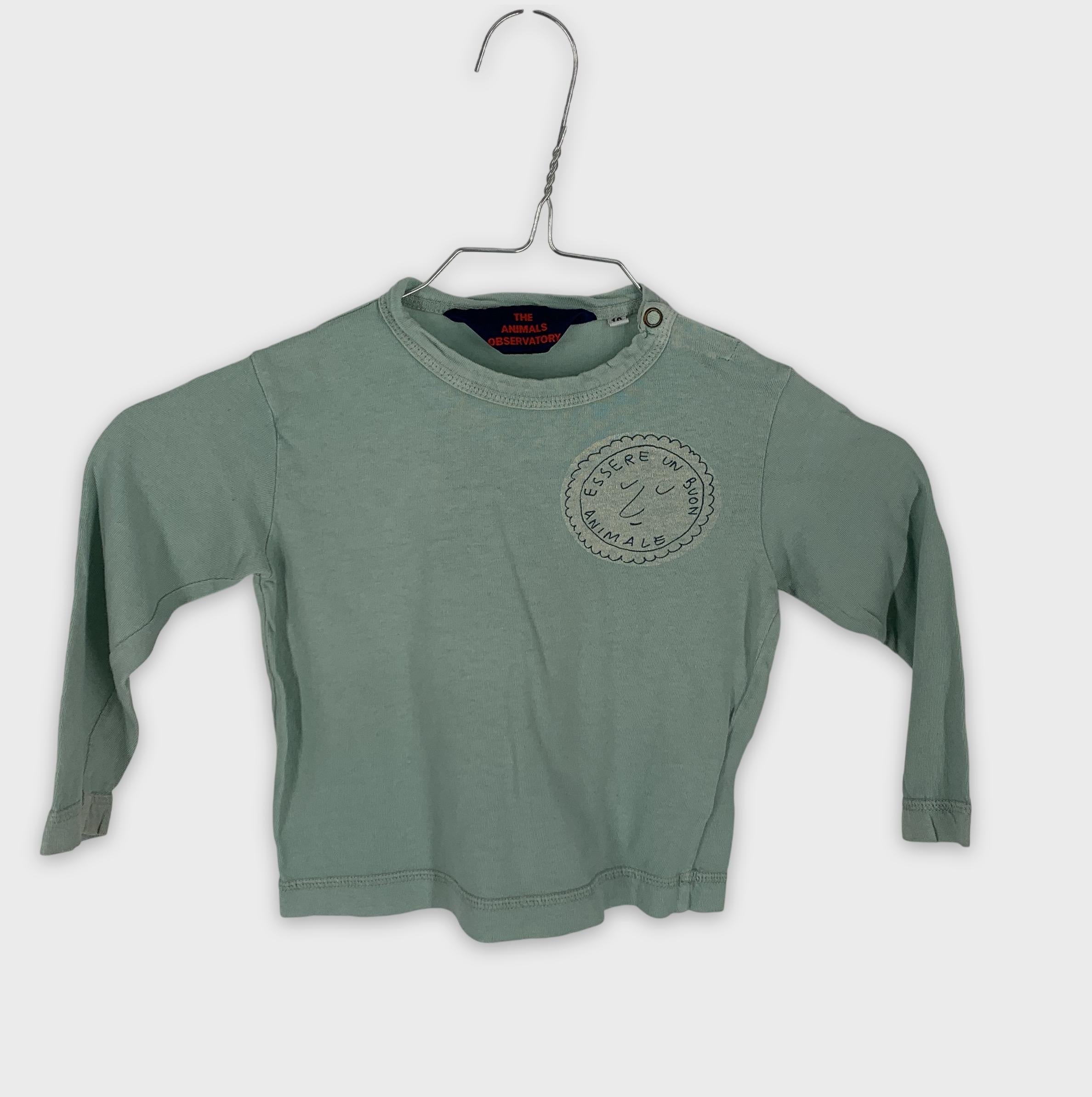 0-The Animals Observatory - T-shirt manches longues - 12m