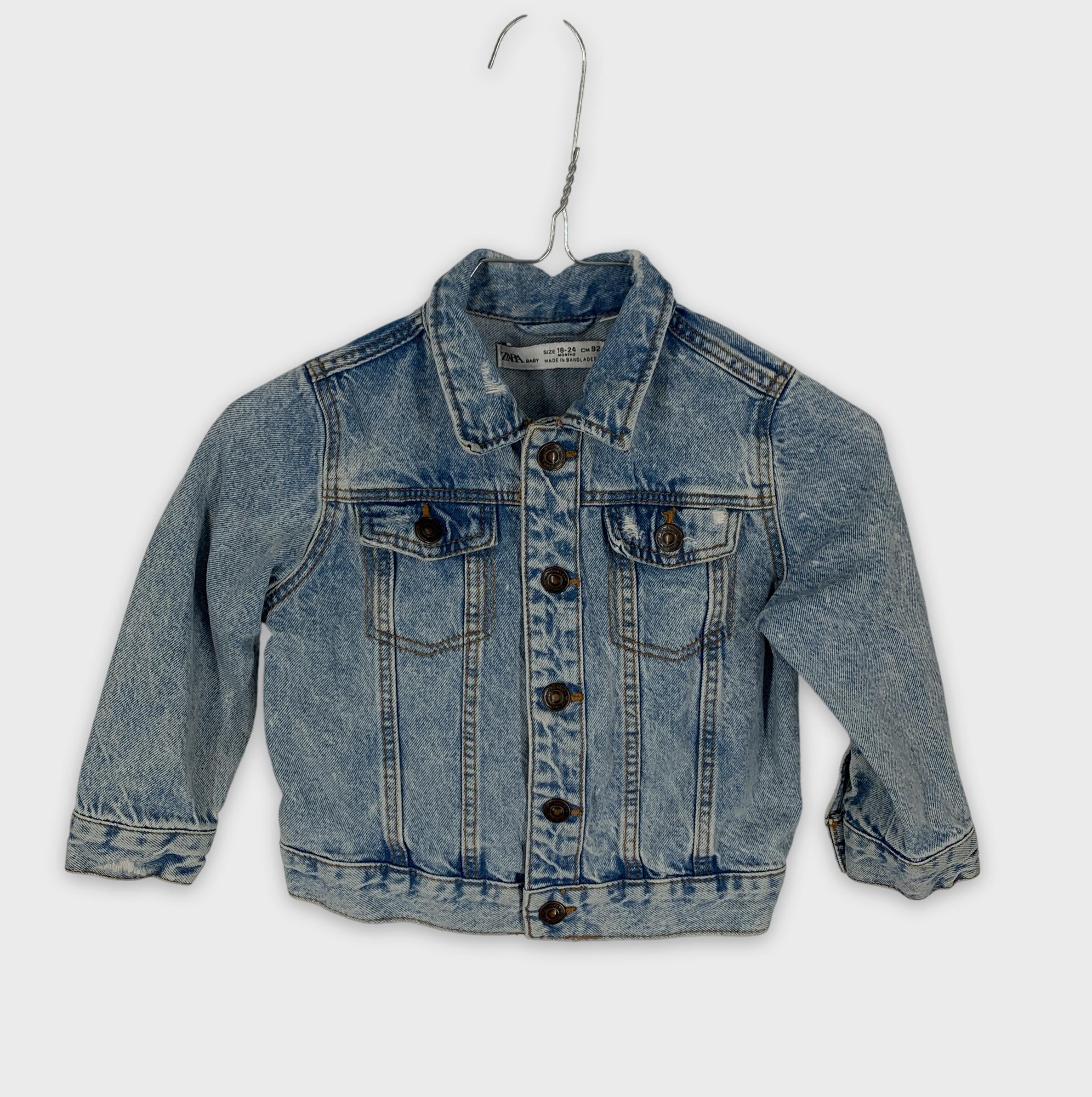 0-Zara - Veste en jean - 18-24 mois
