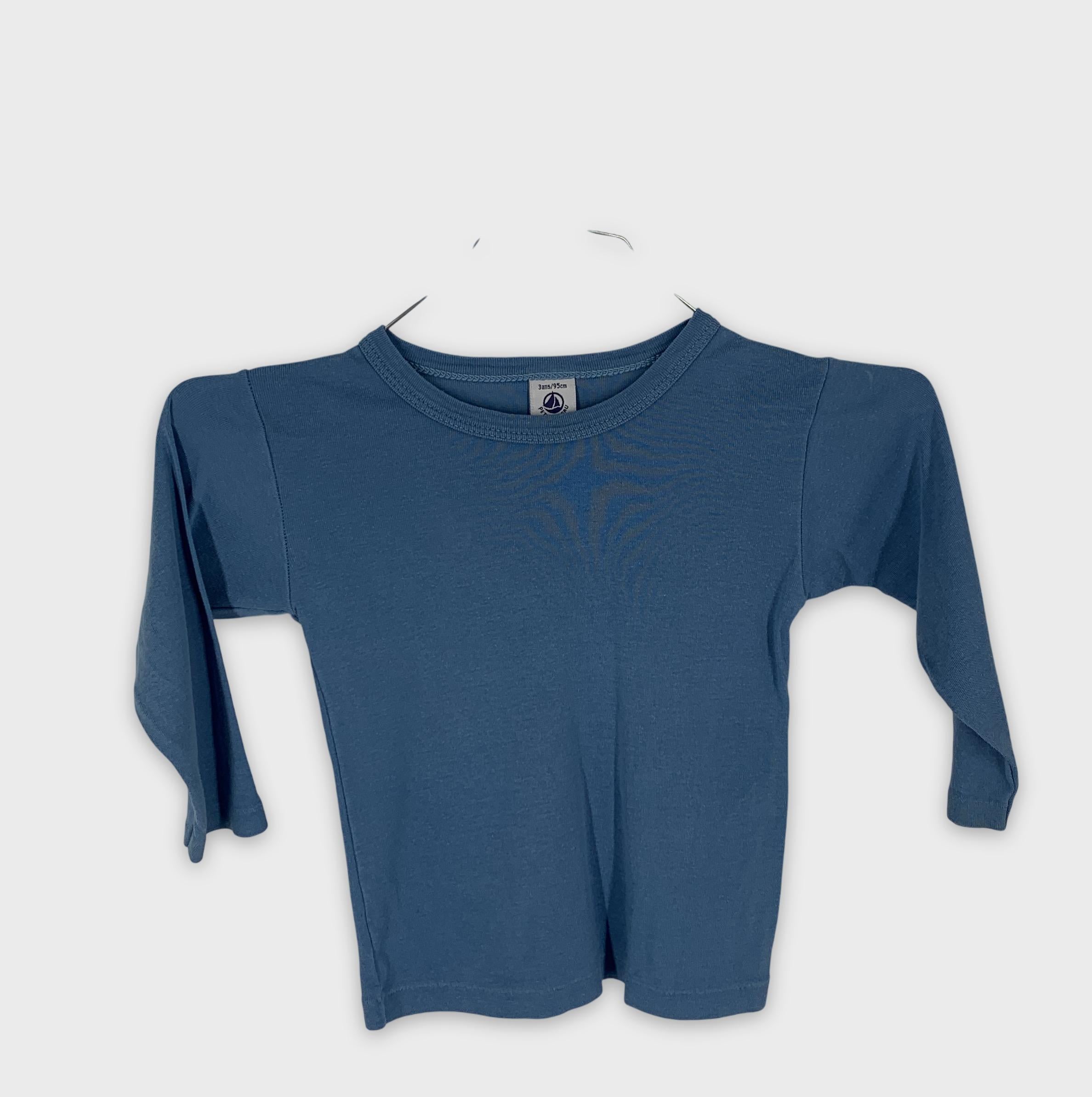0-Petit Bateau - T-shirt manches longues - 3ans/95cm