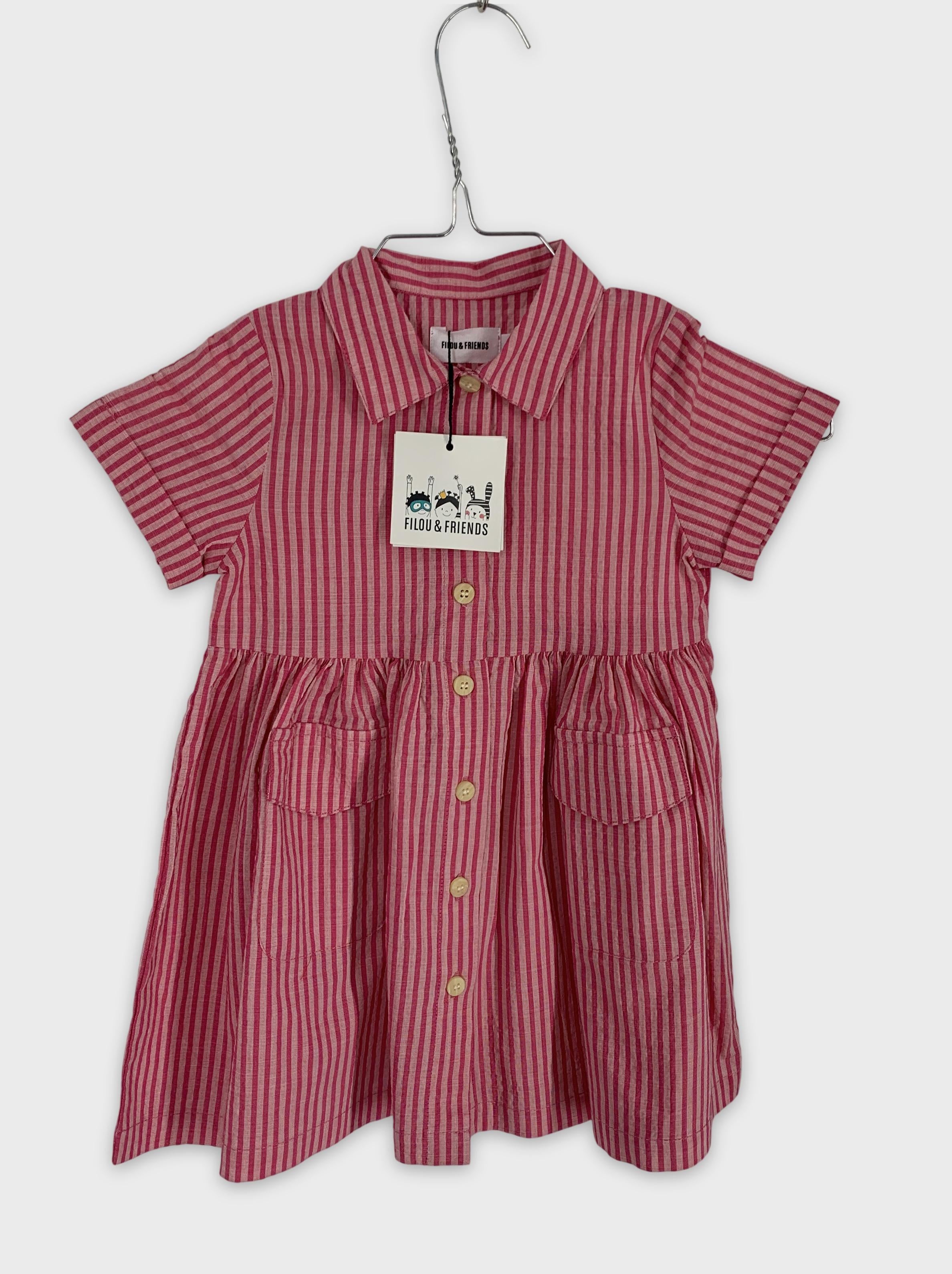 0-FIOU & FRIENDS - Robe - 2 ans