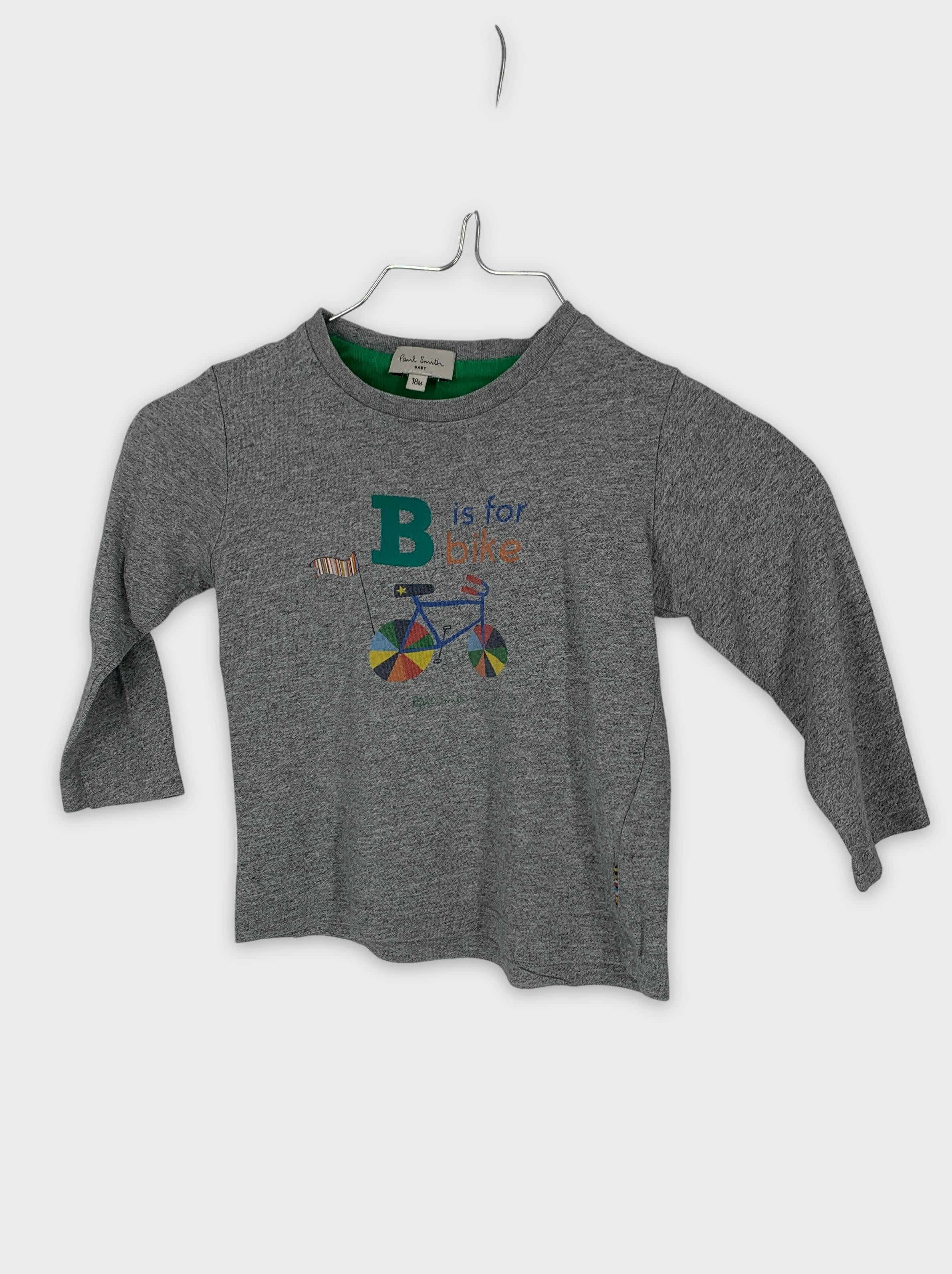 0-Paul Smith - T-shirt manches longues - 18M