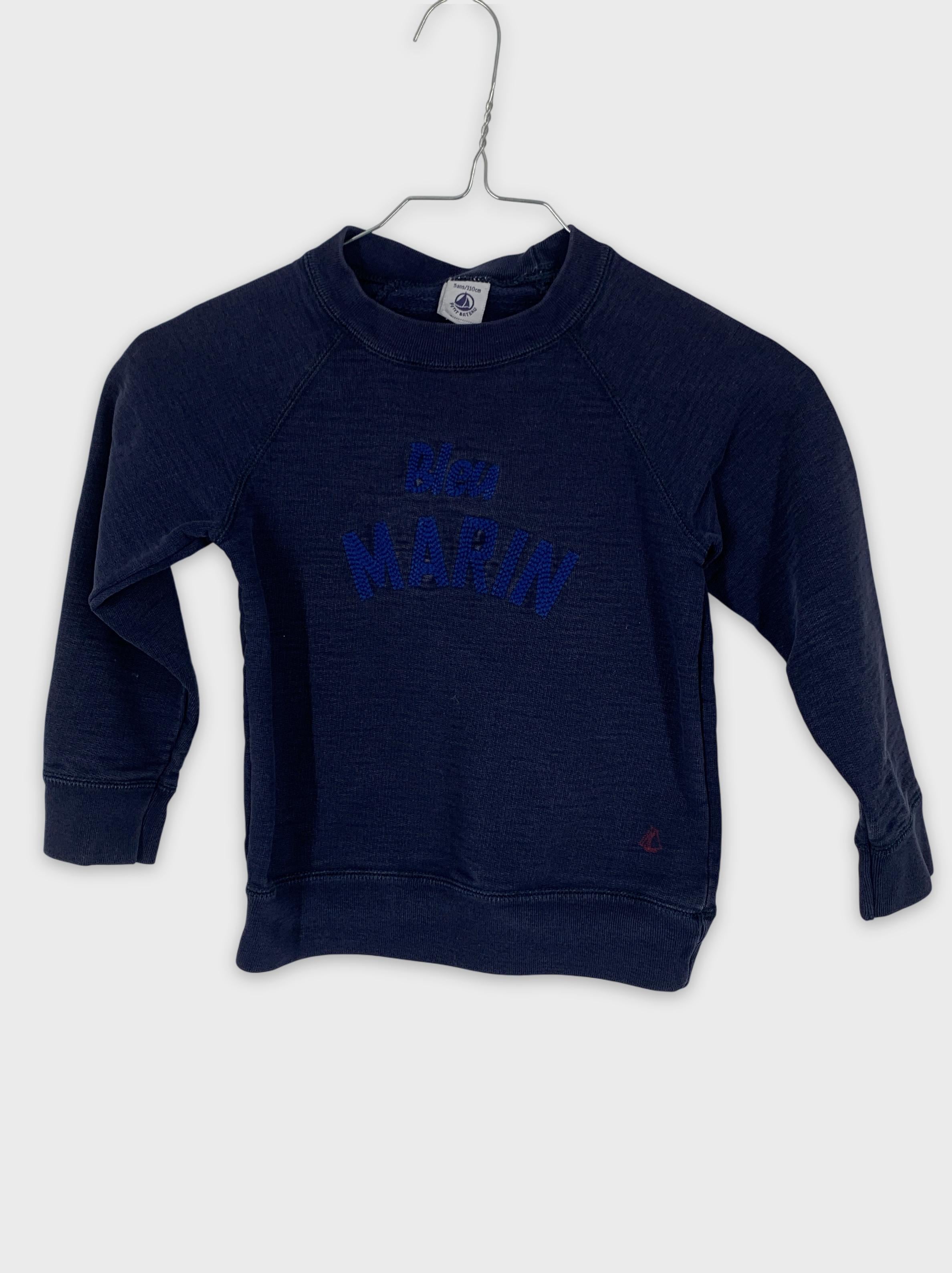 0-Petit Bateau - Sweat - 5ans/110cm
