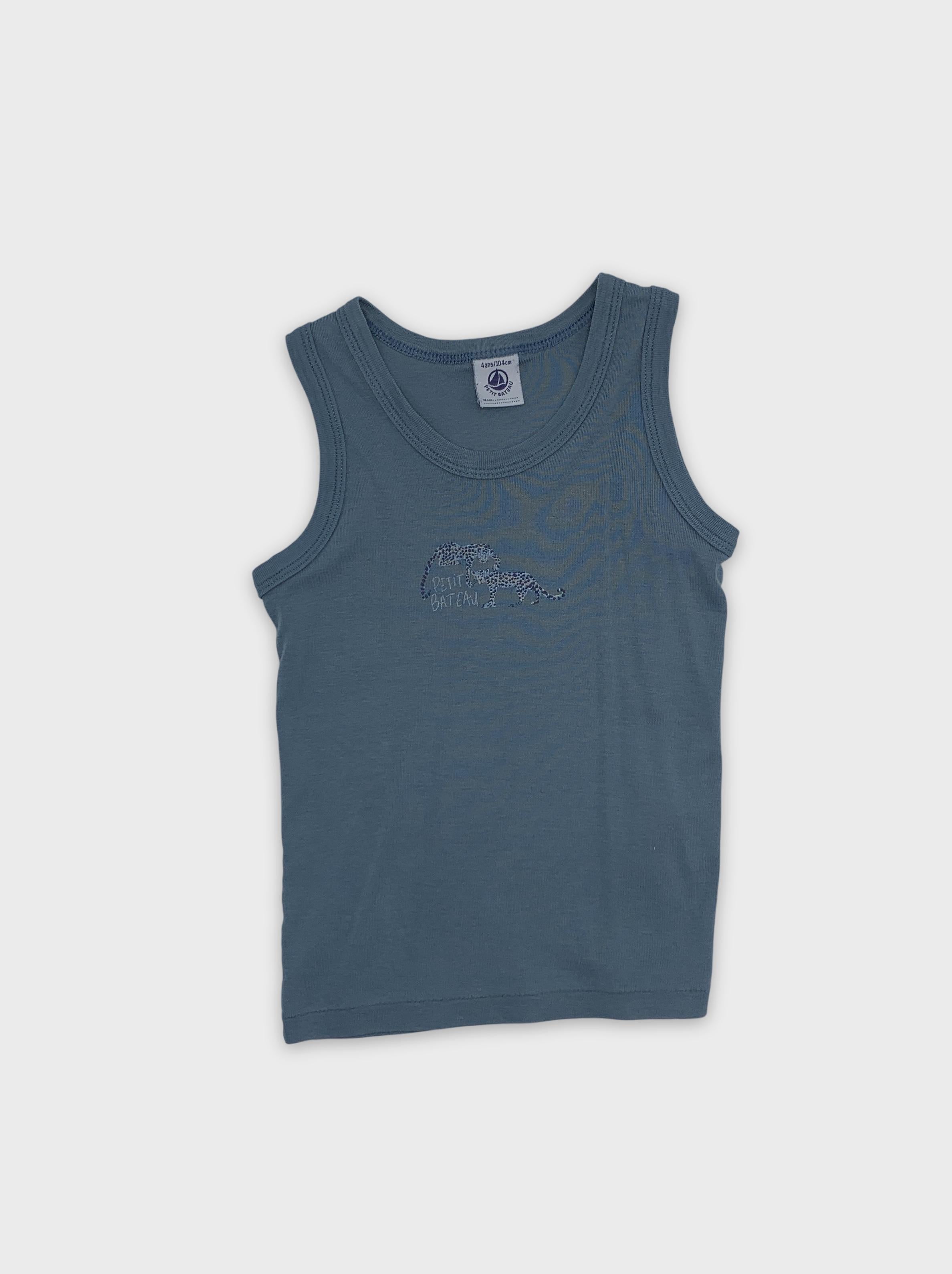 0-Petit Bateau - Débardeur - 4 ans