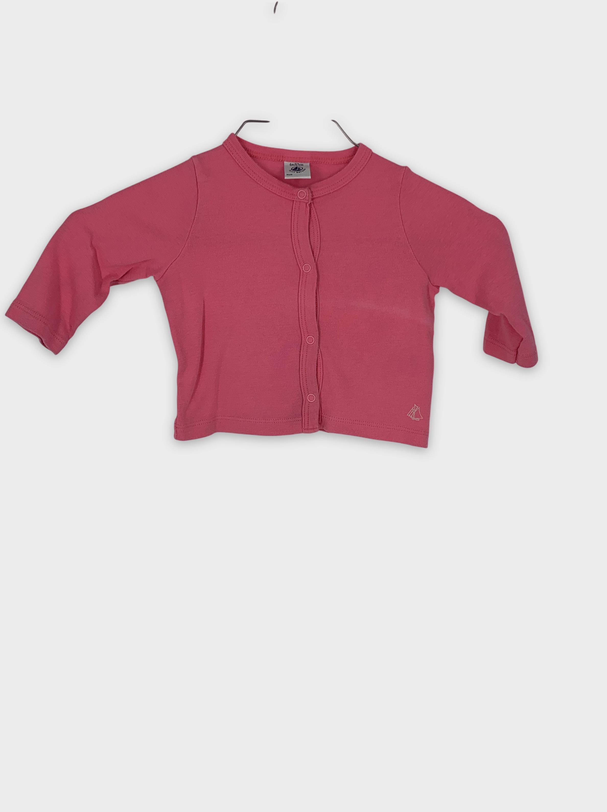 0-Petit Bateau - Gilet - 6m/67cm