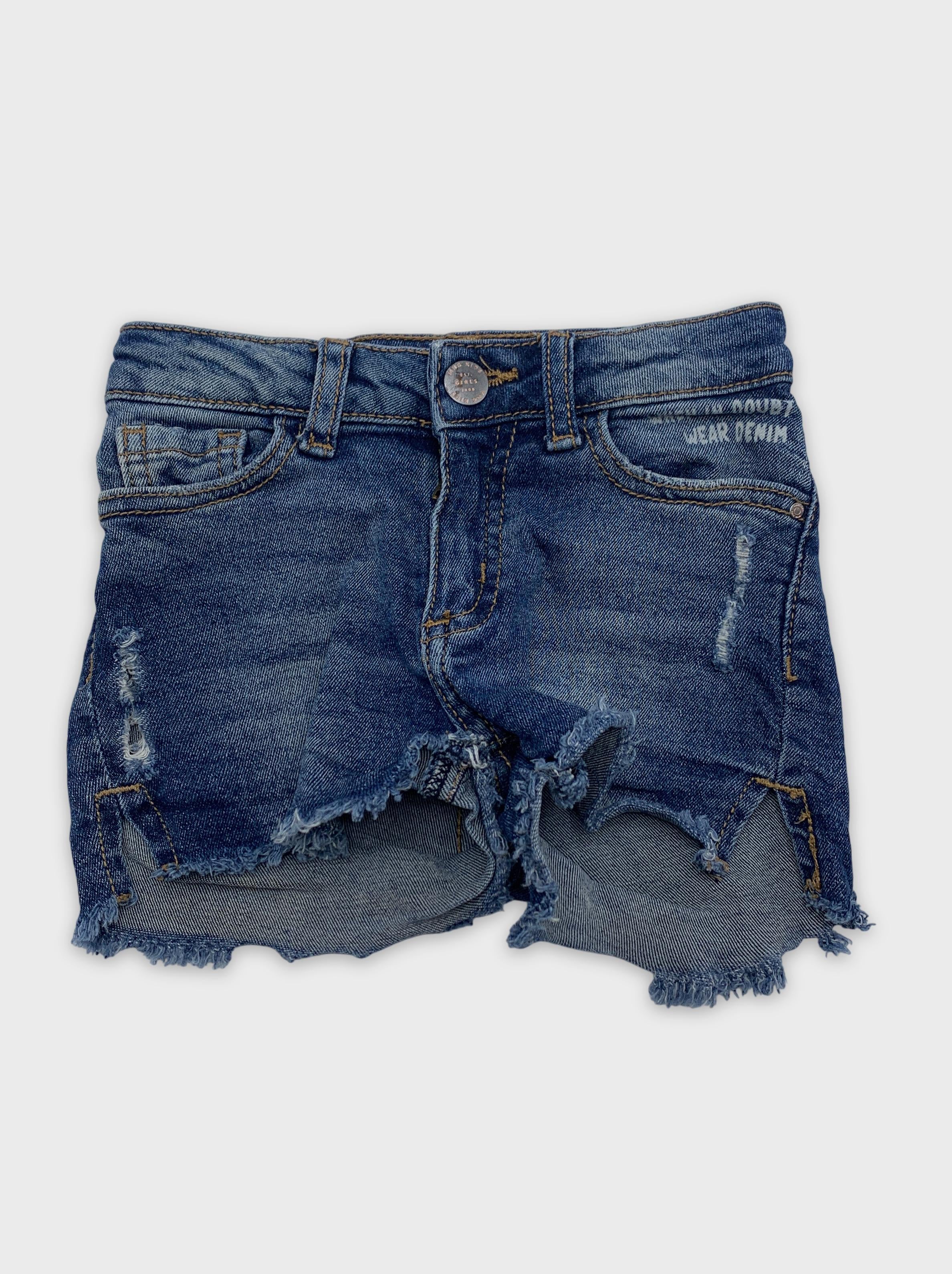 0-Mango Kids - Short en jean - 4 ans