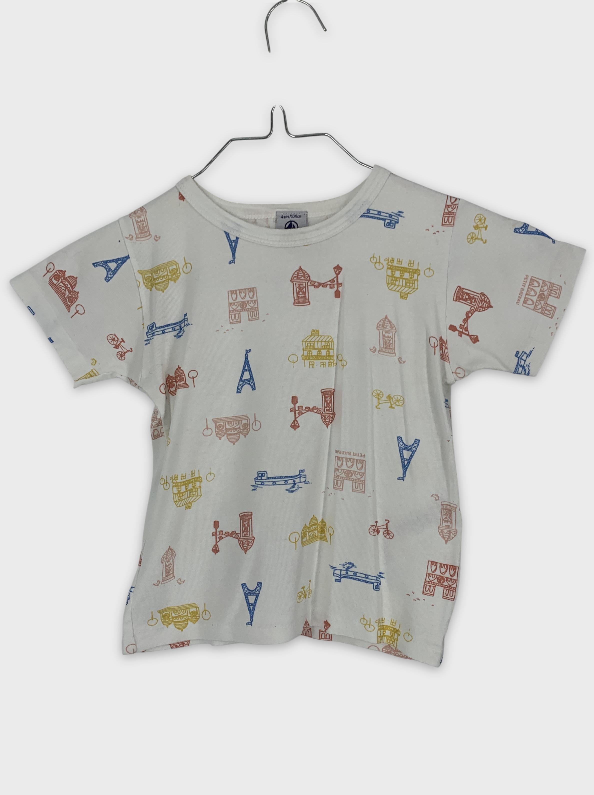 0-Petit Bateau - T-shirt - 4 ans