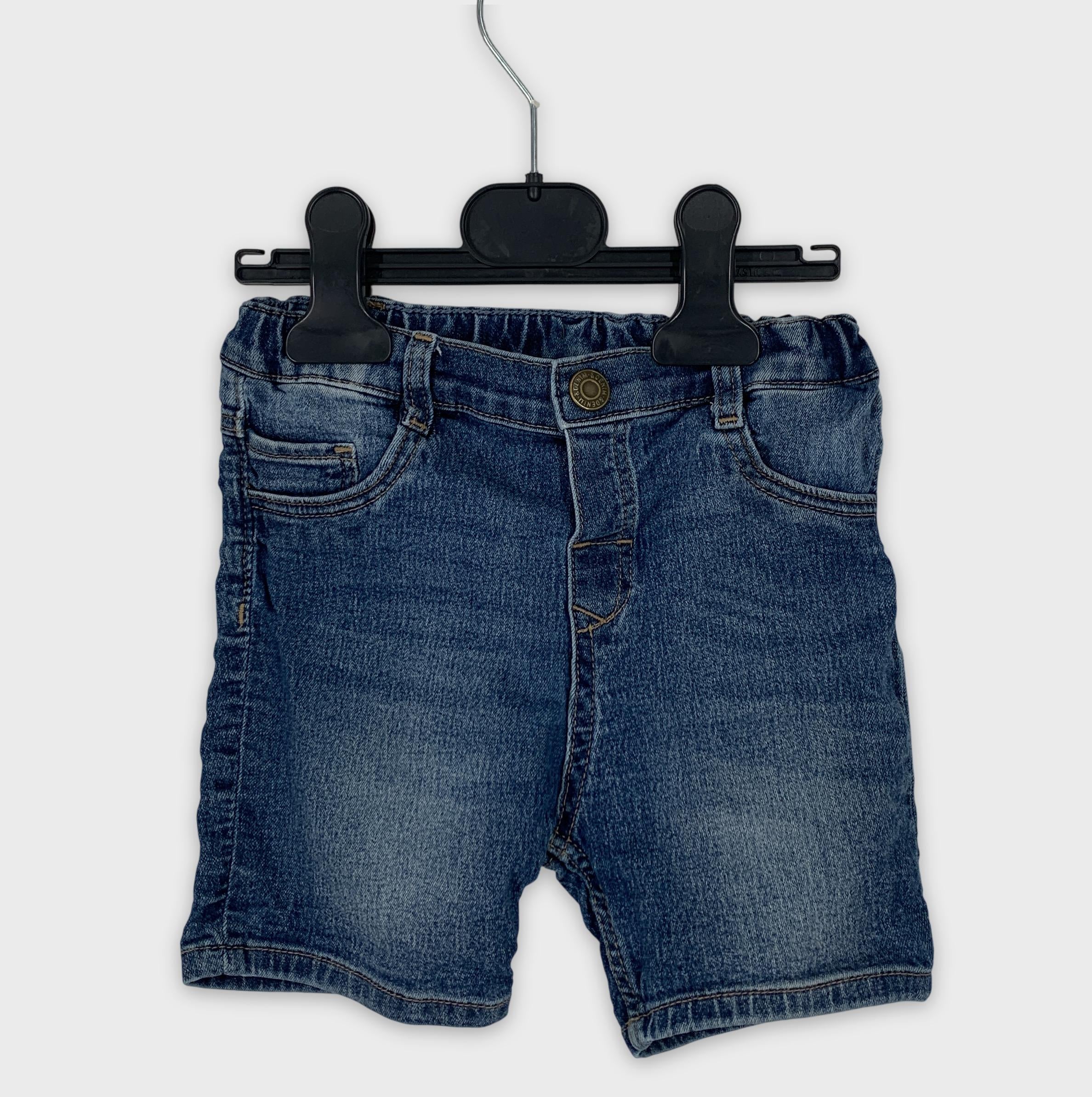 0-H&M - Short en jean - 3-4A