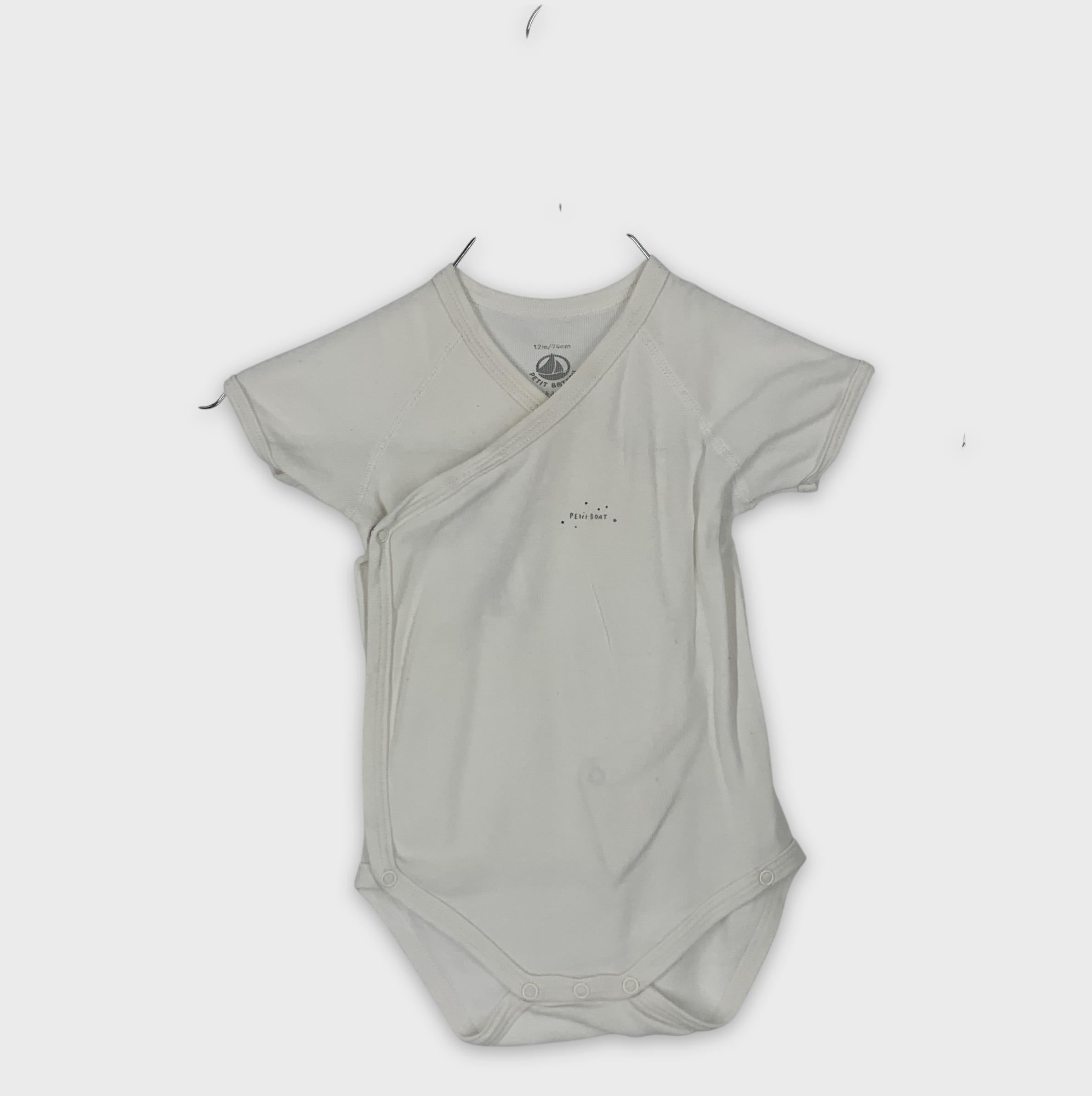 0-Petit Bateau - Body - 12m/74cm