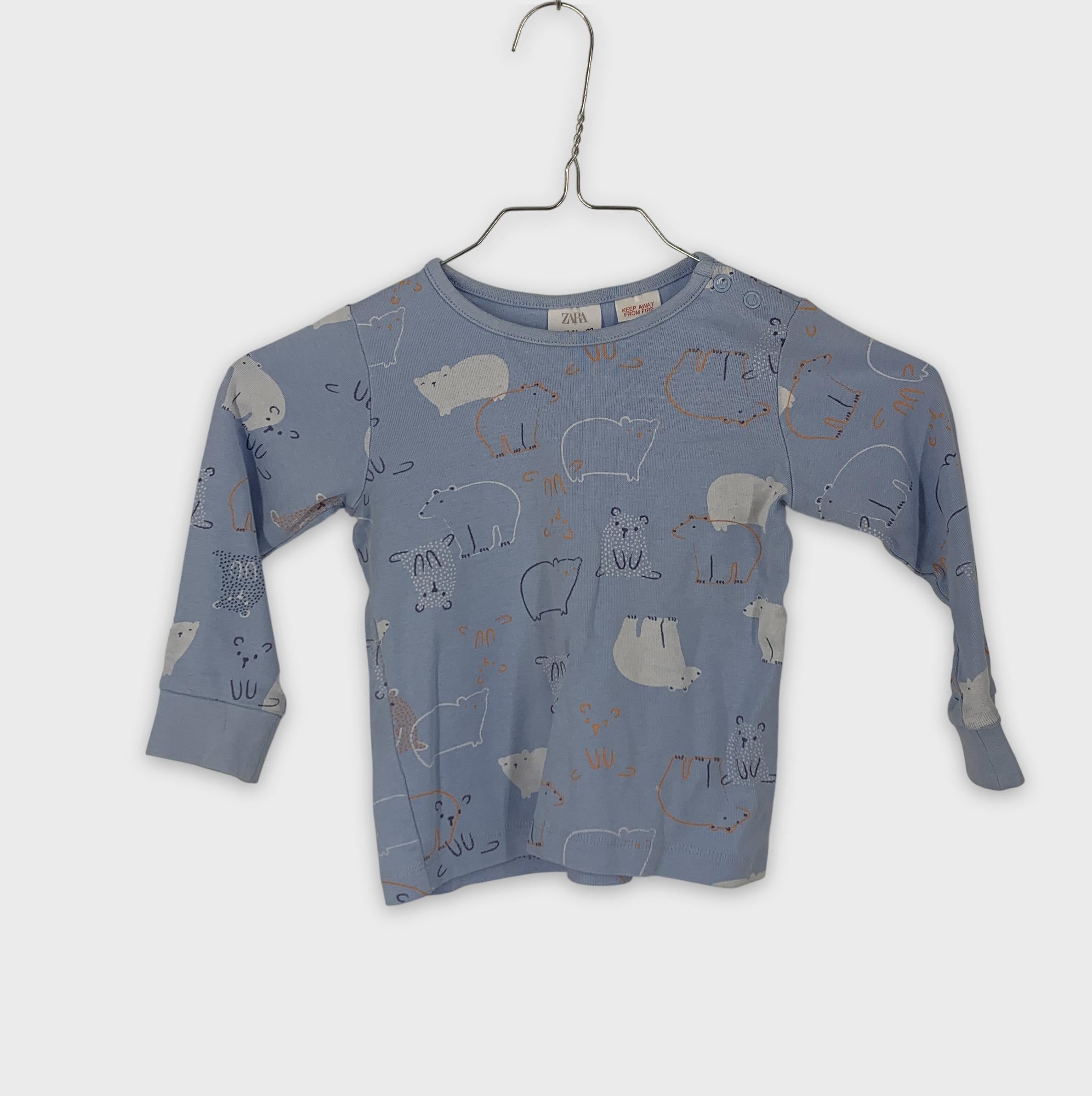 0-Zara - T-shirt manches longues - 92