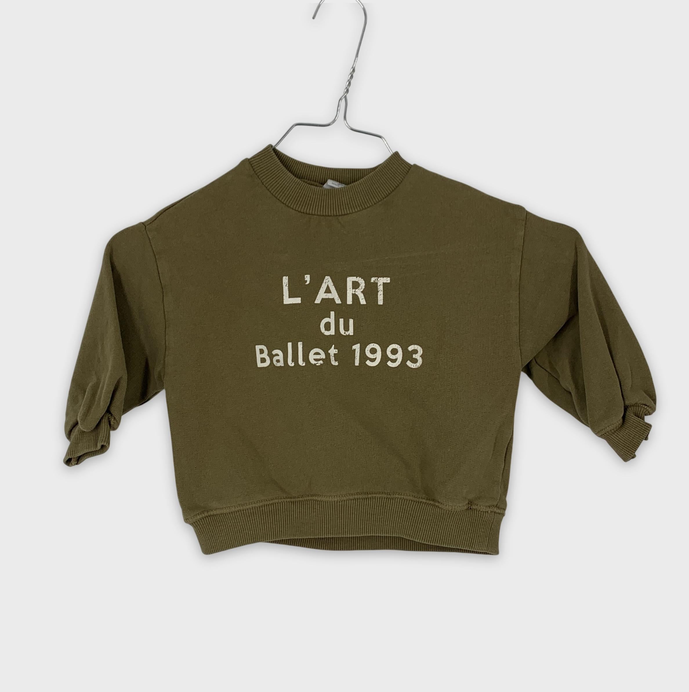 0-Zara - Sweat - 12-18 mois
