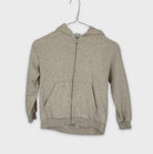 0-H&M - Sweat à capuche zippé - 122/128