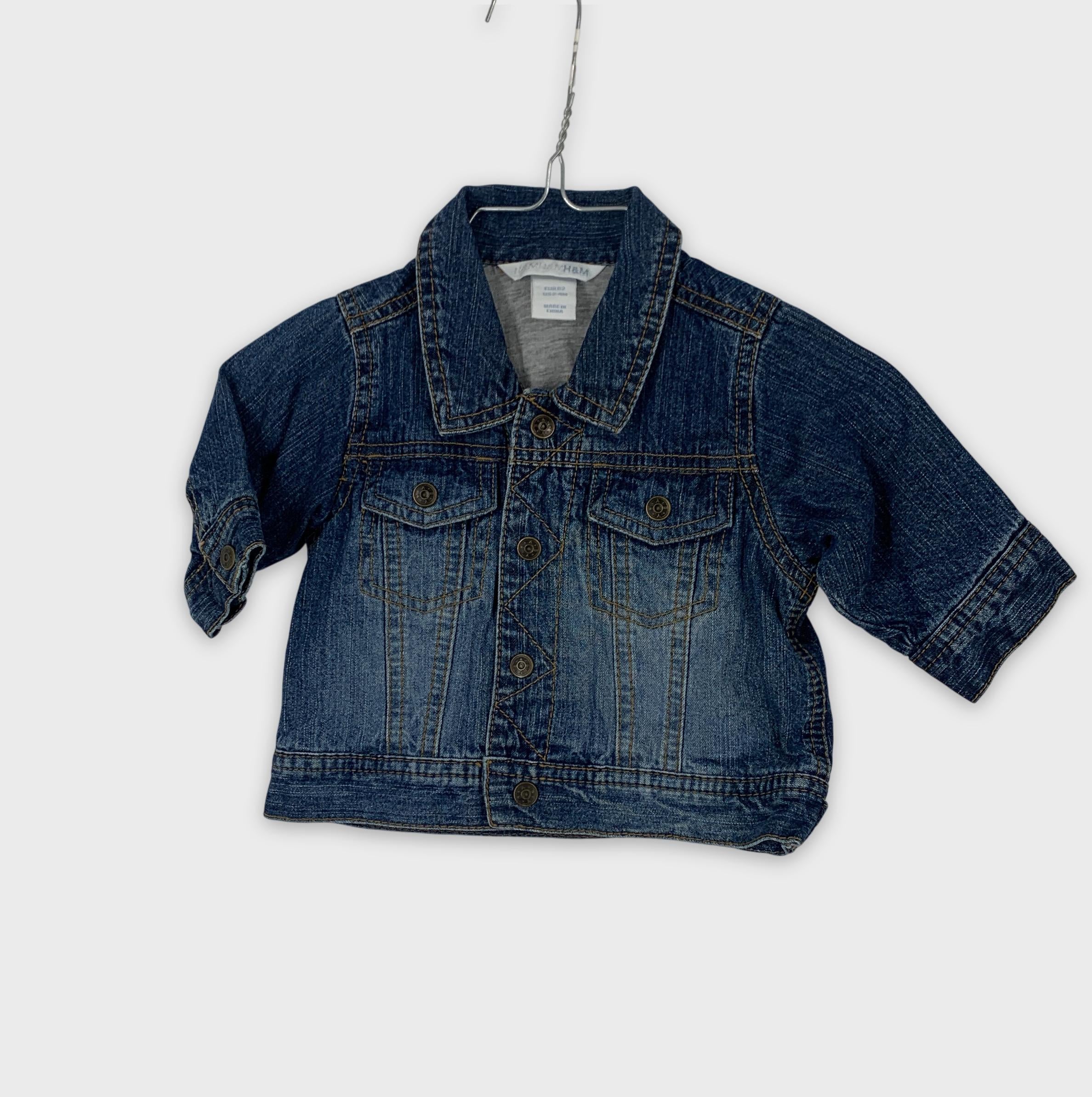 0-H&M - Veste en jean - 2-4M