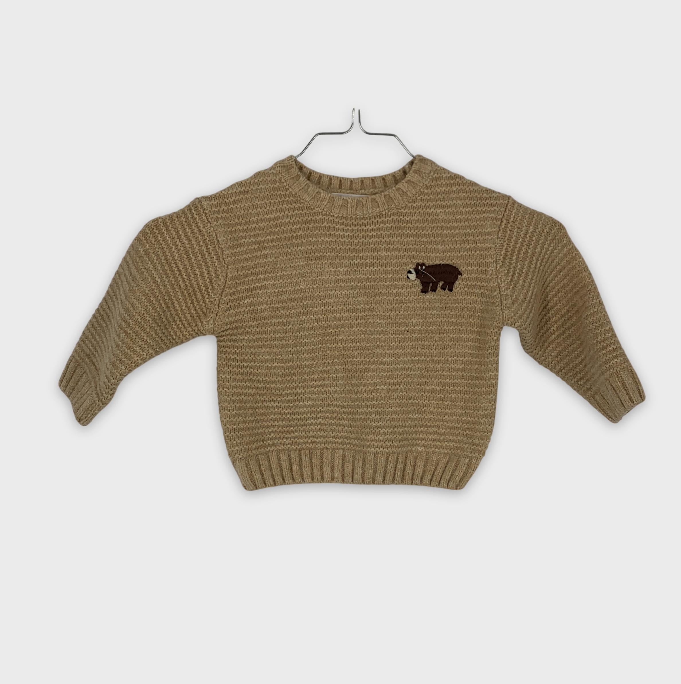 0-Zara - Pull - 9-12 mois