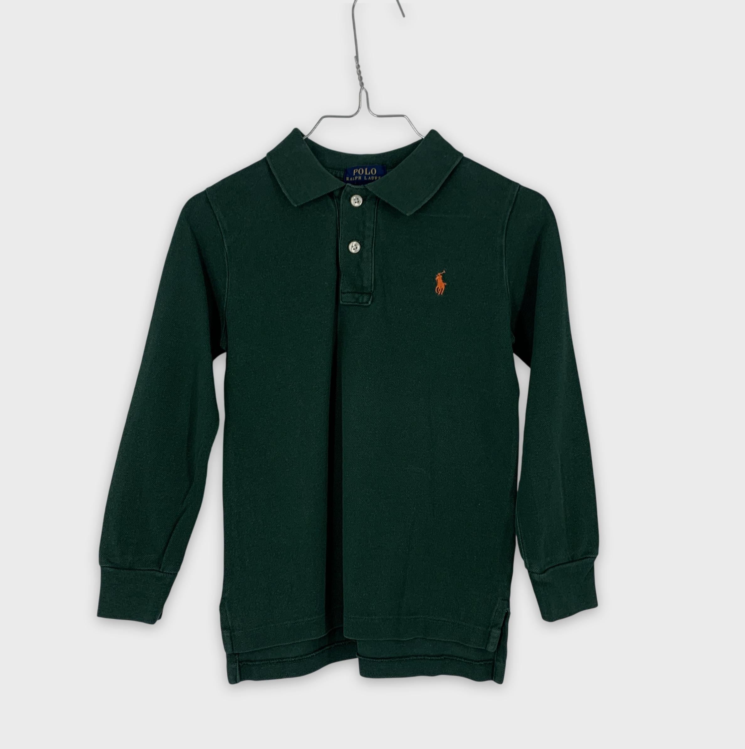 0-Polo Ralph Lauren - Polo manches longues - 4/4T