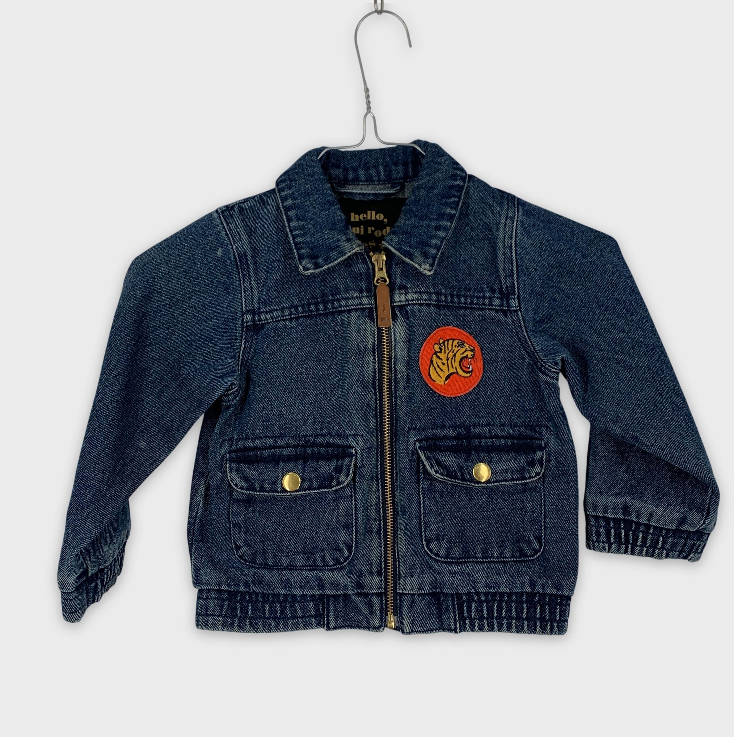 0-Mini Rodini - Veste en jean - 92