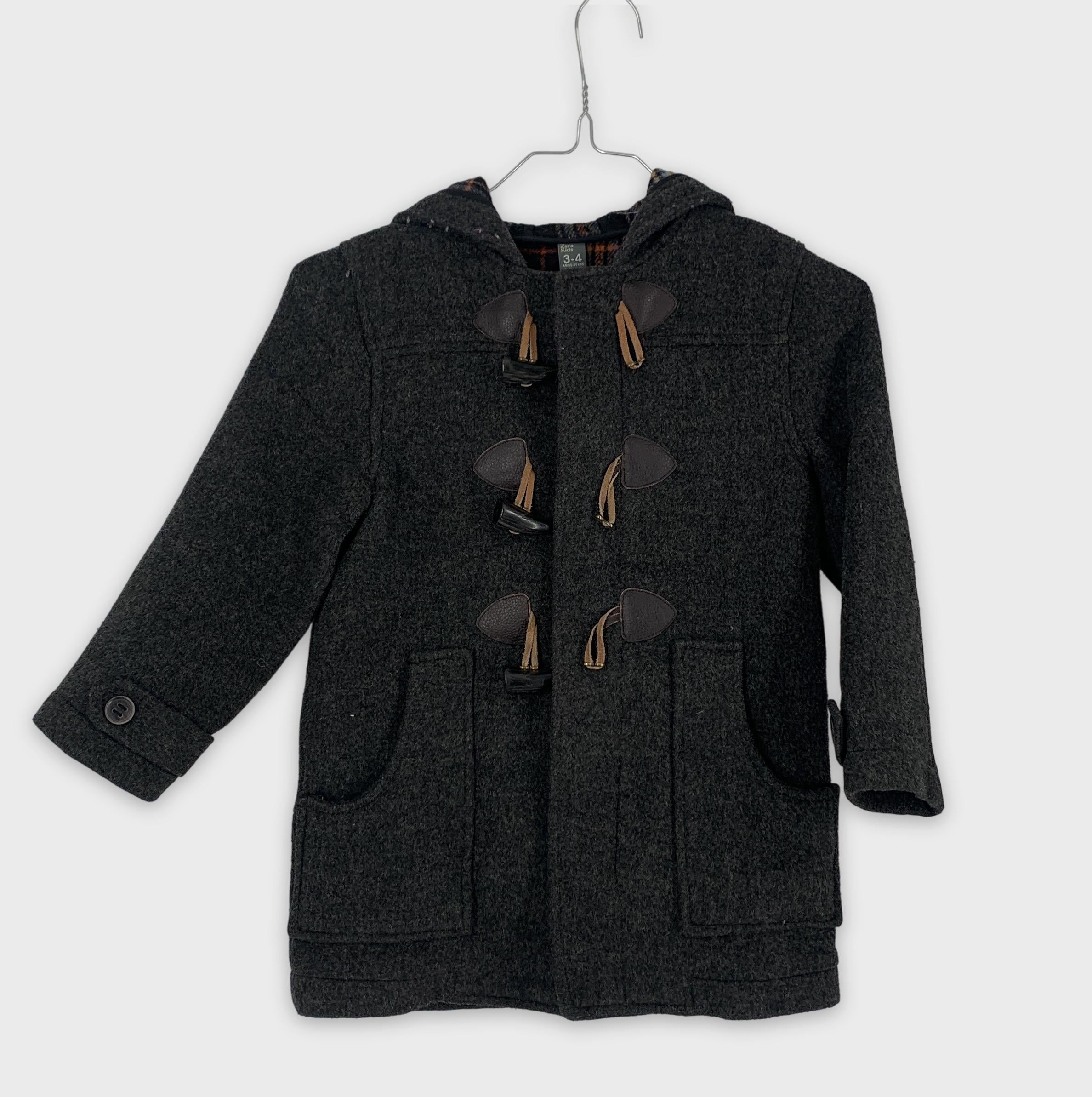 0-Zara Kids - Duffle-coat - 3-4 ans