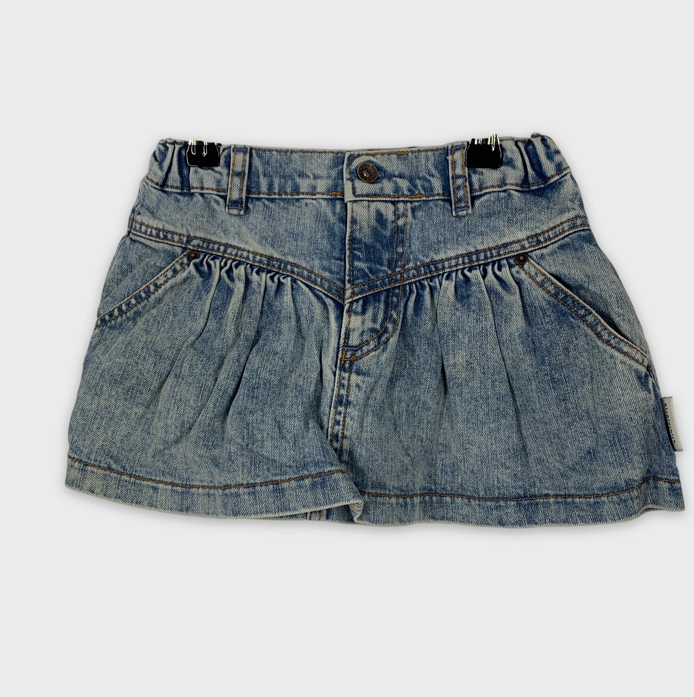 0-Plupluchick - Jupe en jean - 6Y