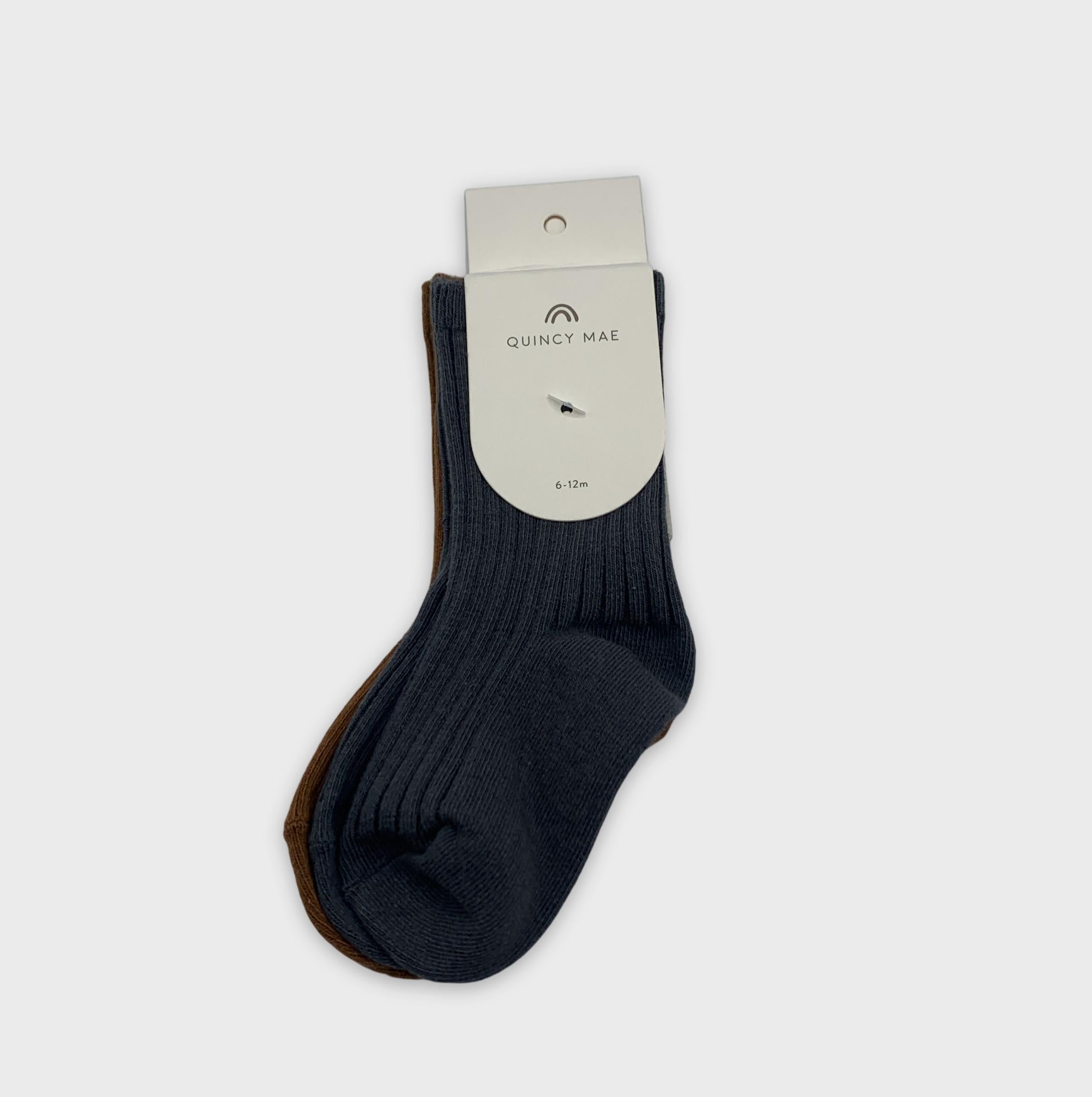 0-Quincy Mae - Chaussettes - 6-12m