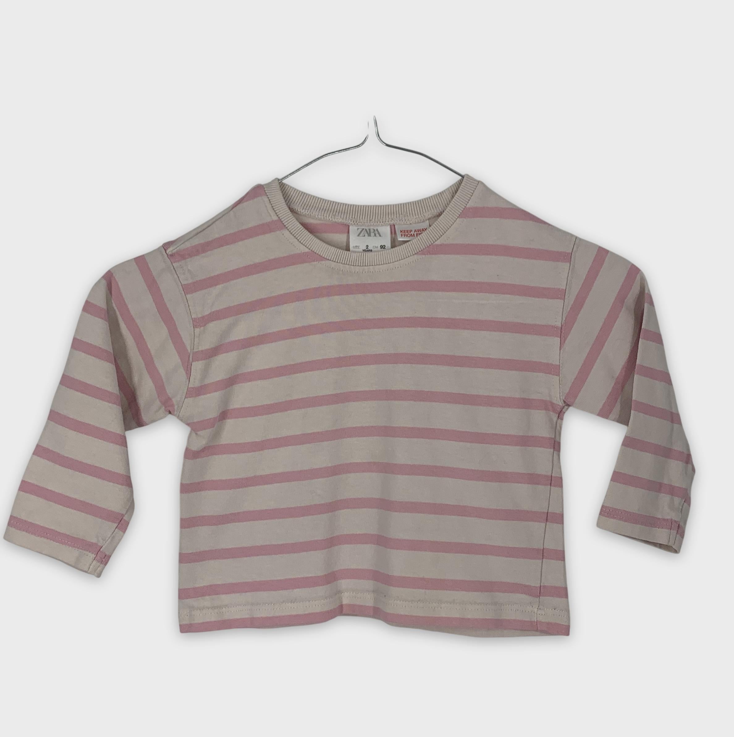 0-Zara - T-shirt manches longues - 92