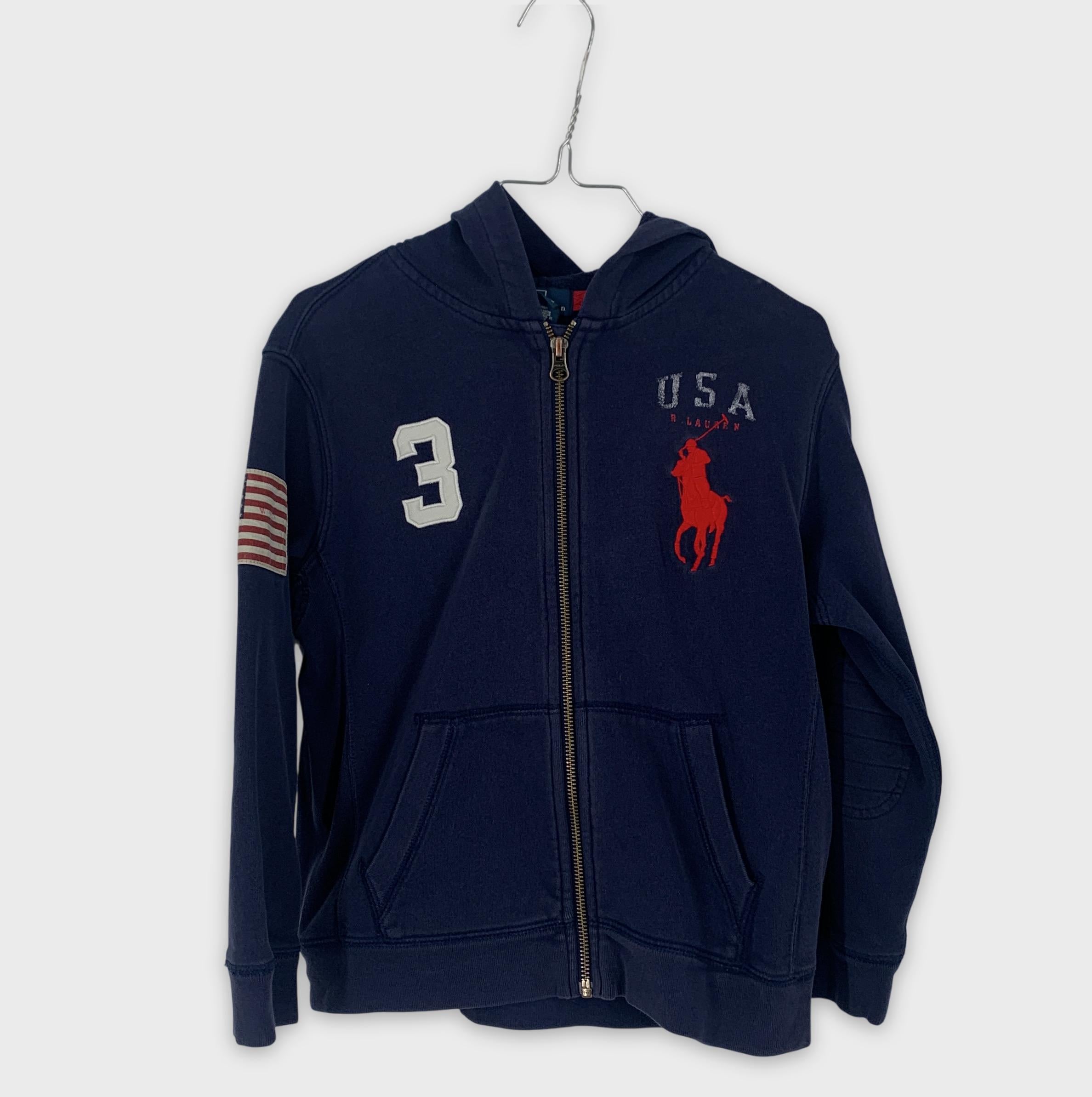 0-Polo by Ralph Lauren - Sweat zippé - 7 ans
