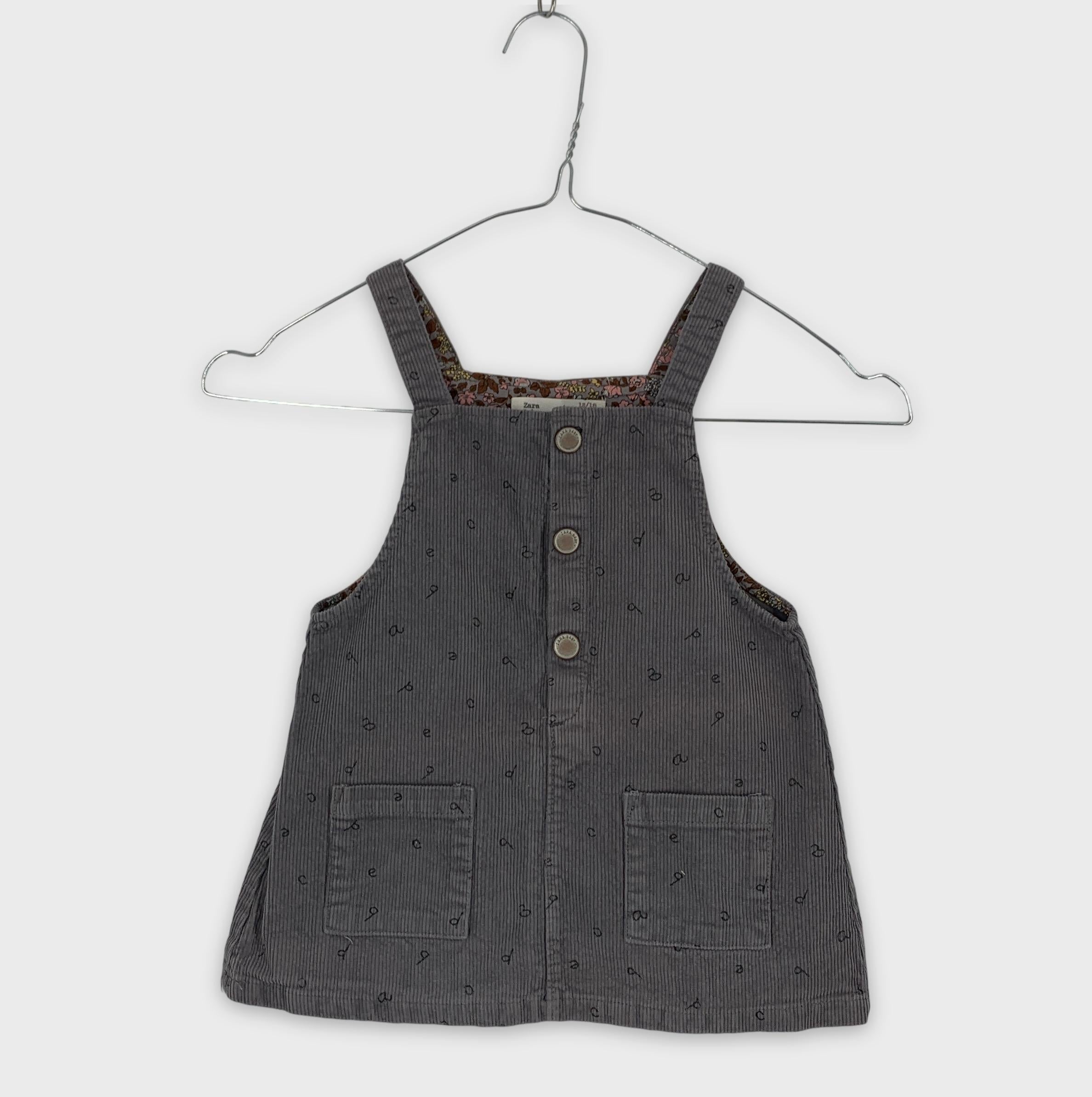 0-Zara Baby - Robe - 12/18 mois