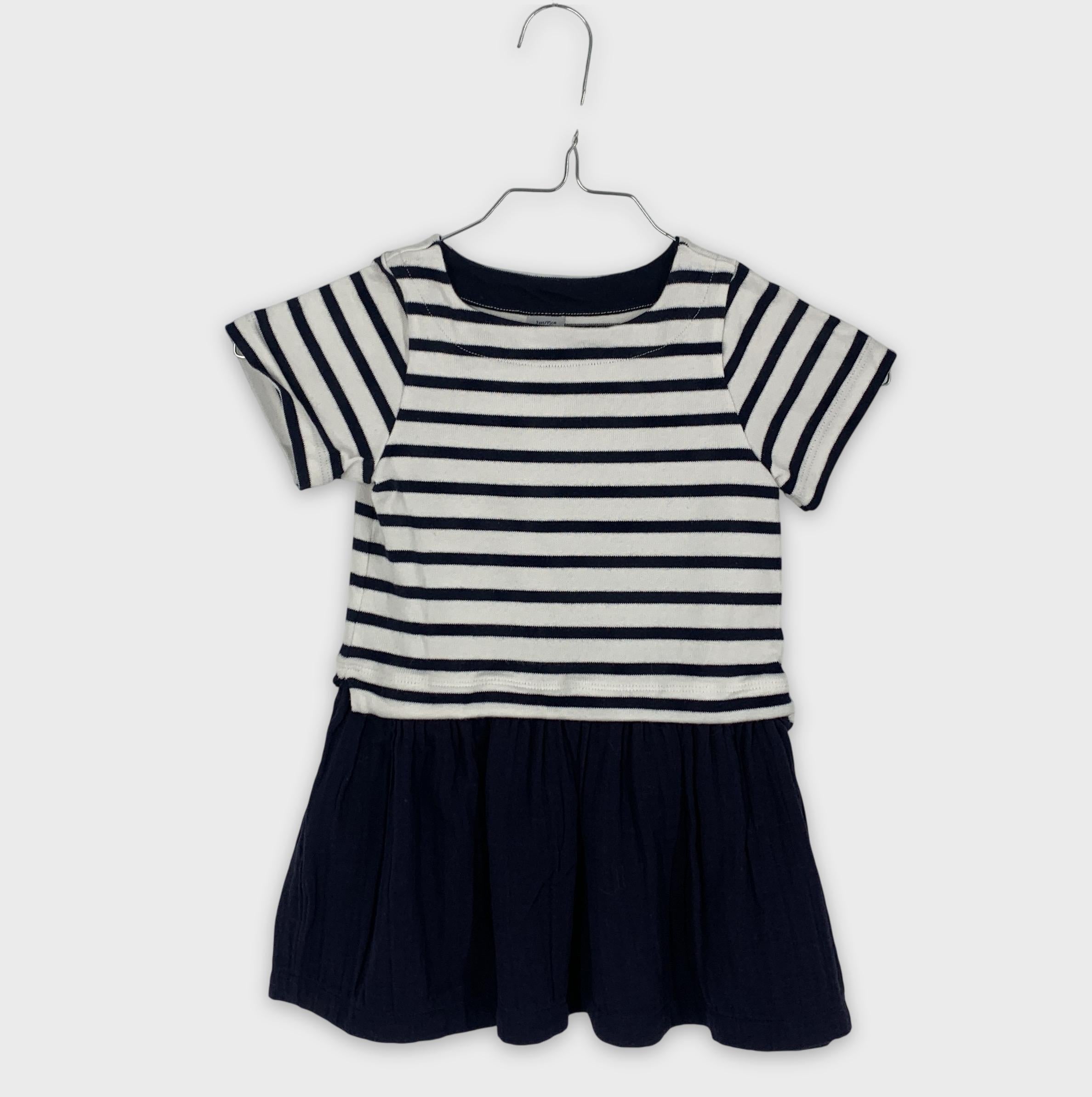 0-Petit Bateau - Robe - 3ans/95cm