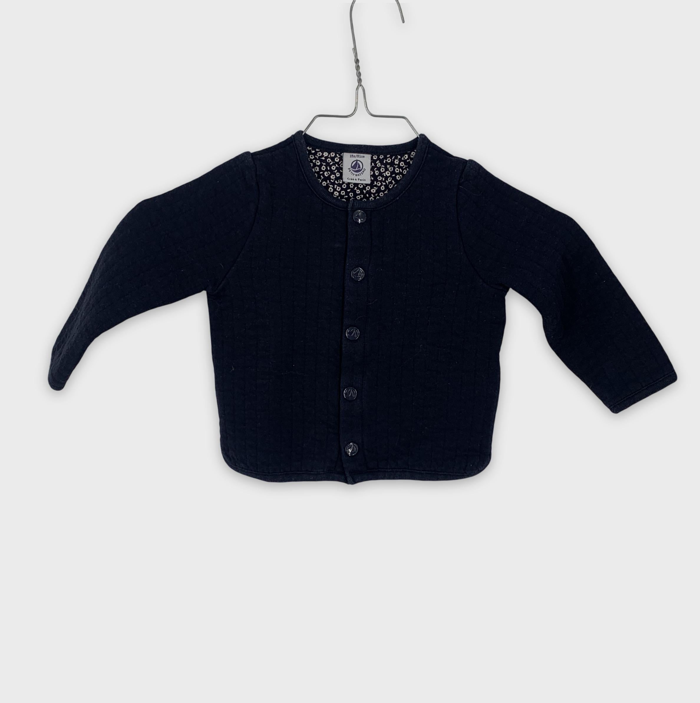 0-Petit Bateau - Gilet - 18m/81cm