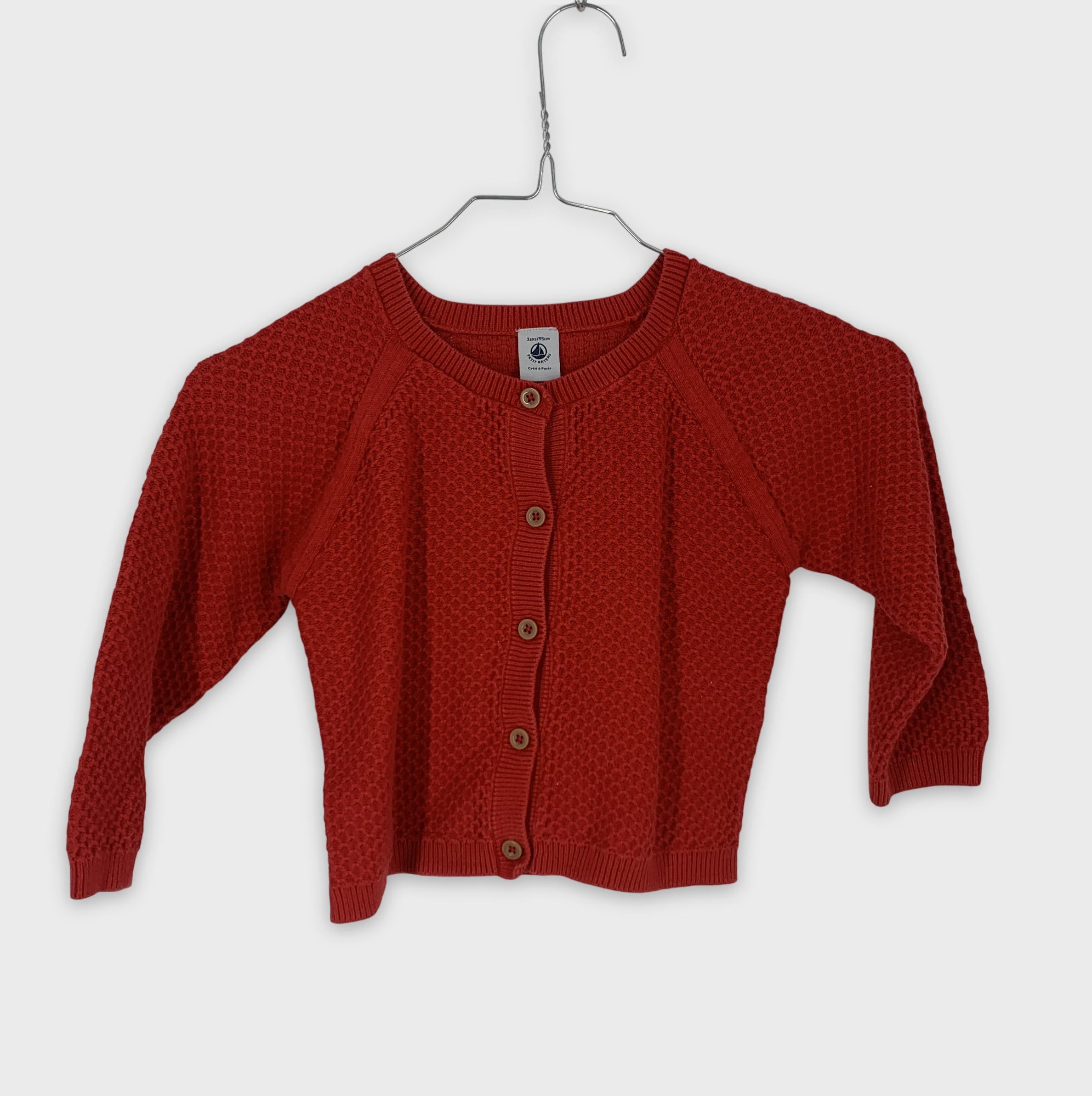 0-Petit Bateau - Gilet - 3ans/95cm