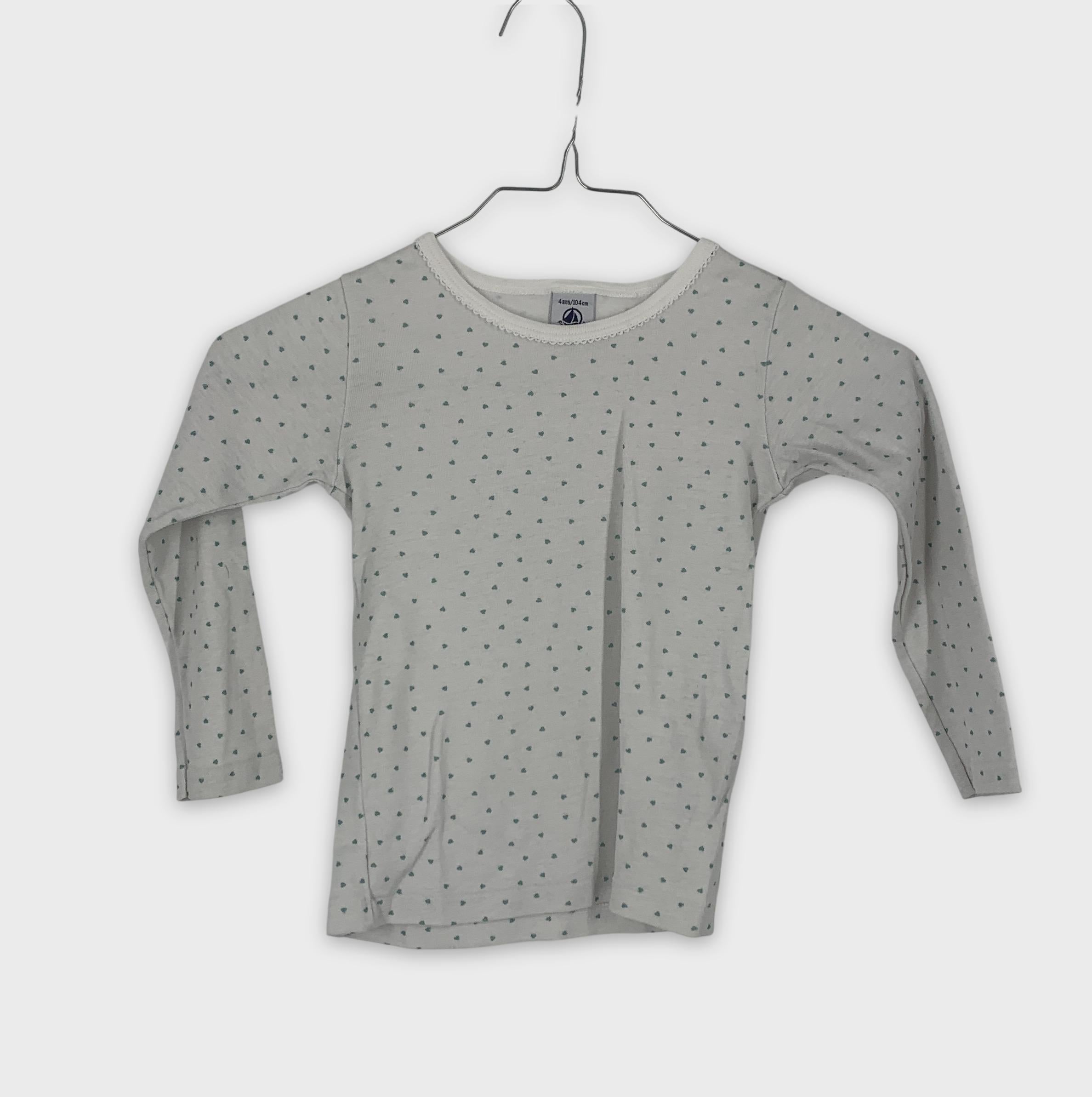 0-Petit Bateau - T-shirt manches longues - 4 ans