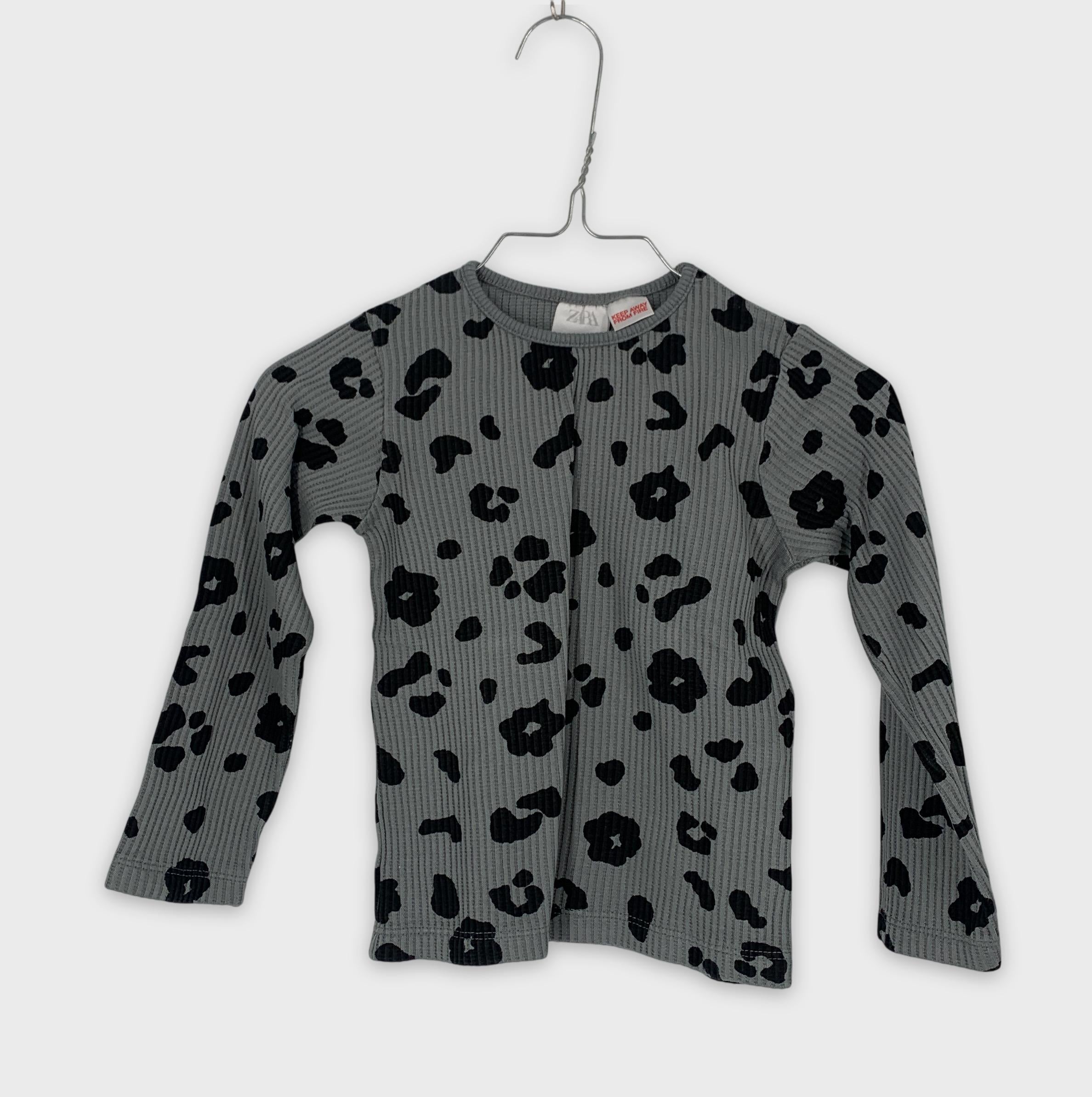 0-Zara - T-shirt manches longues - 3-4 ans