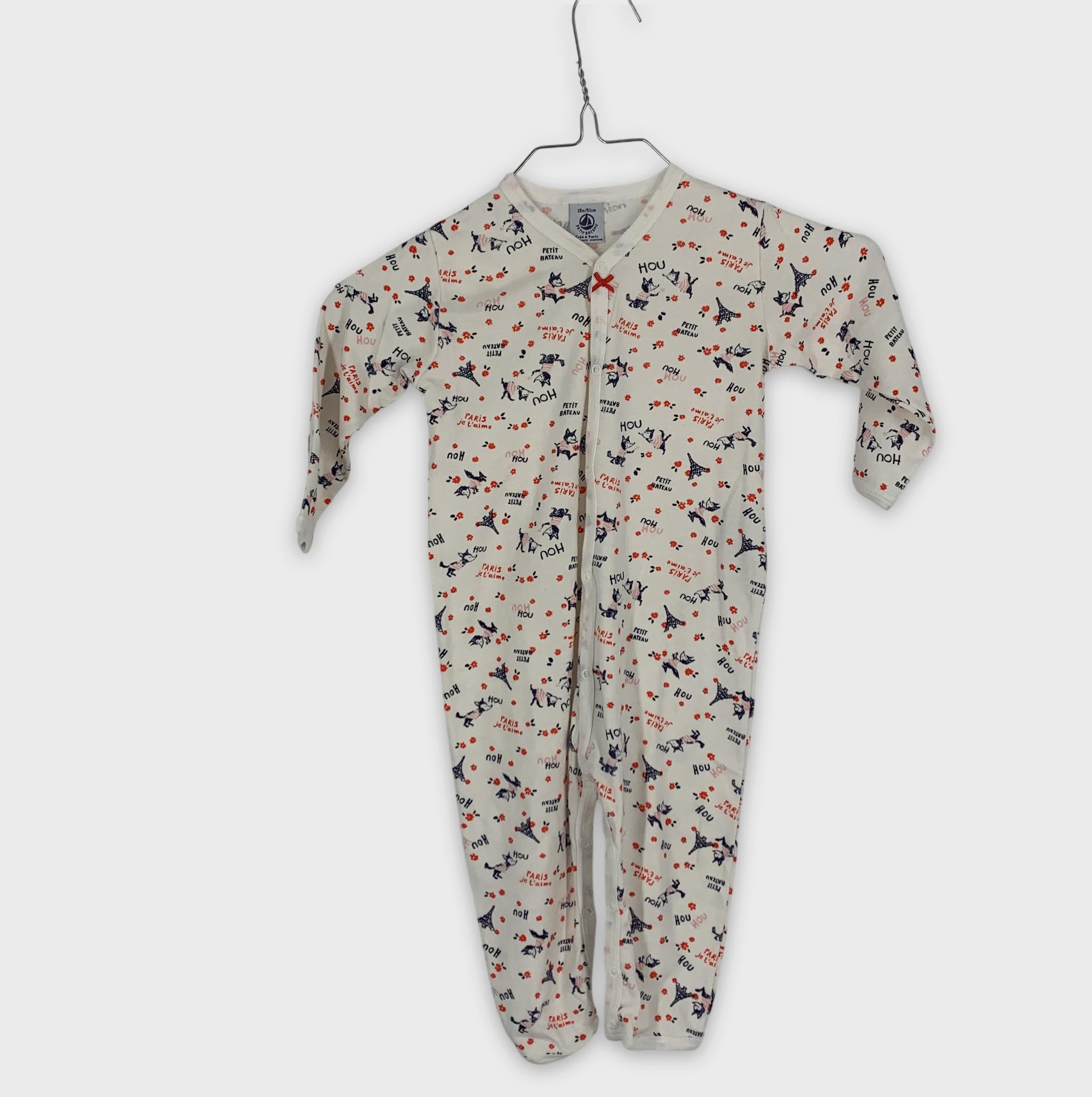 0-Petit Bateau - Pyjama - 18m/81cm