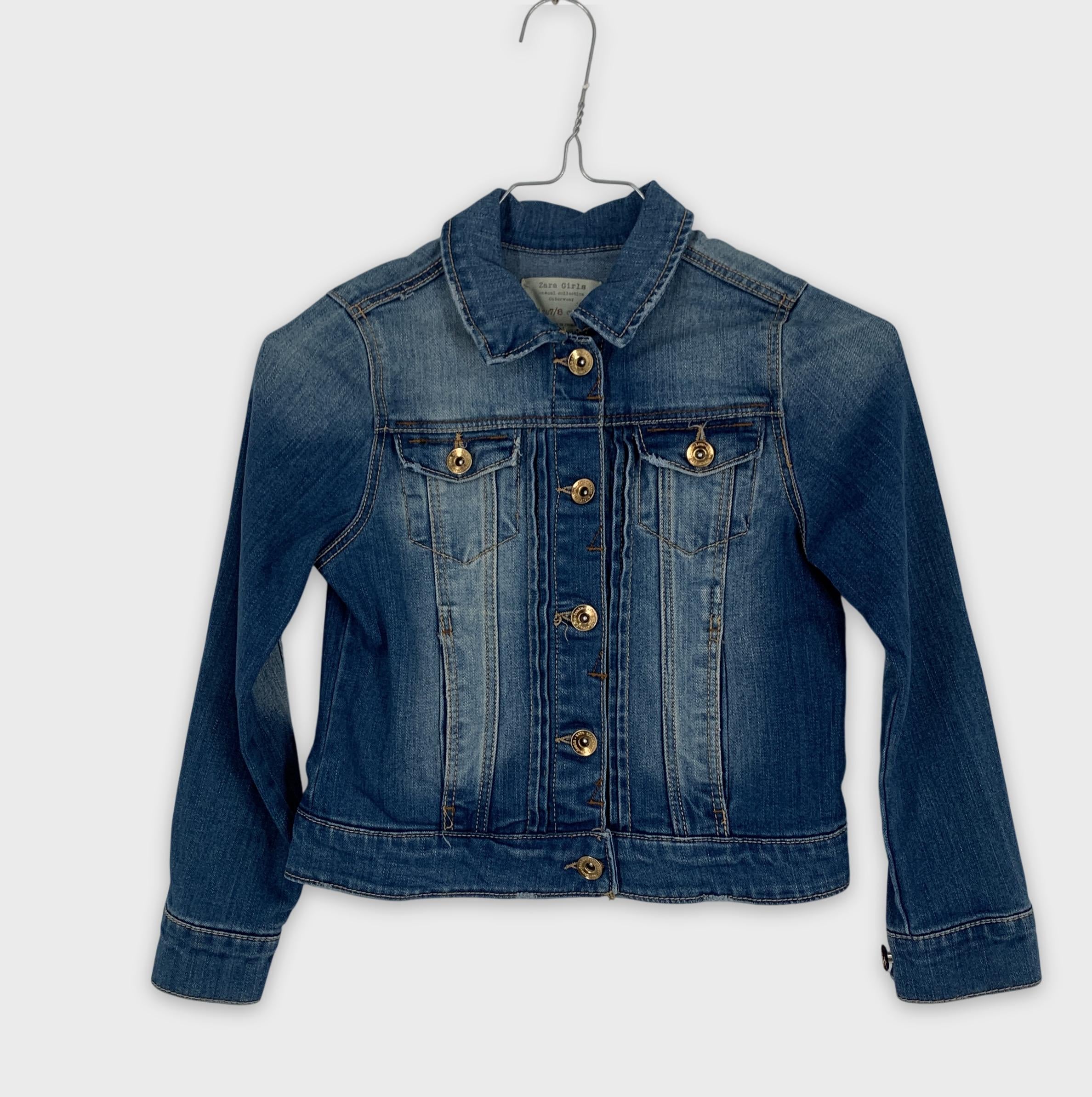 0-Zara - Veste en jean - 7/8 ans