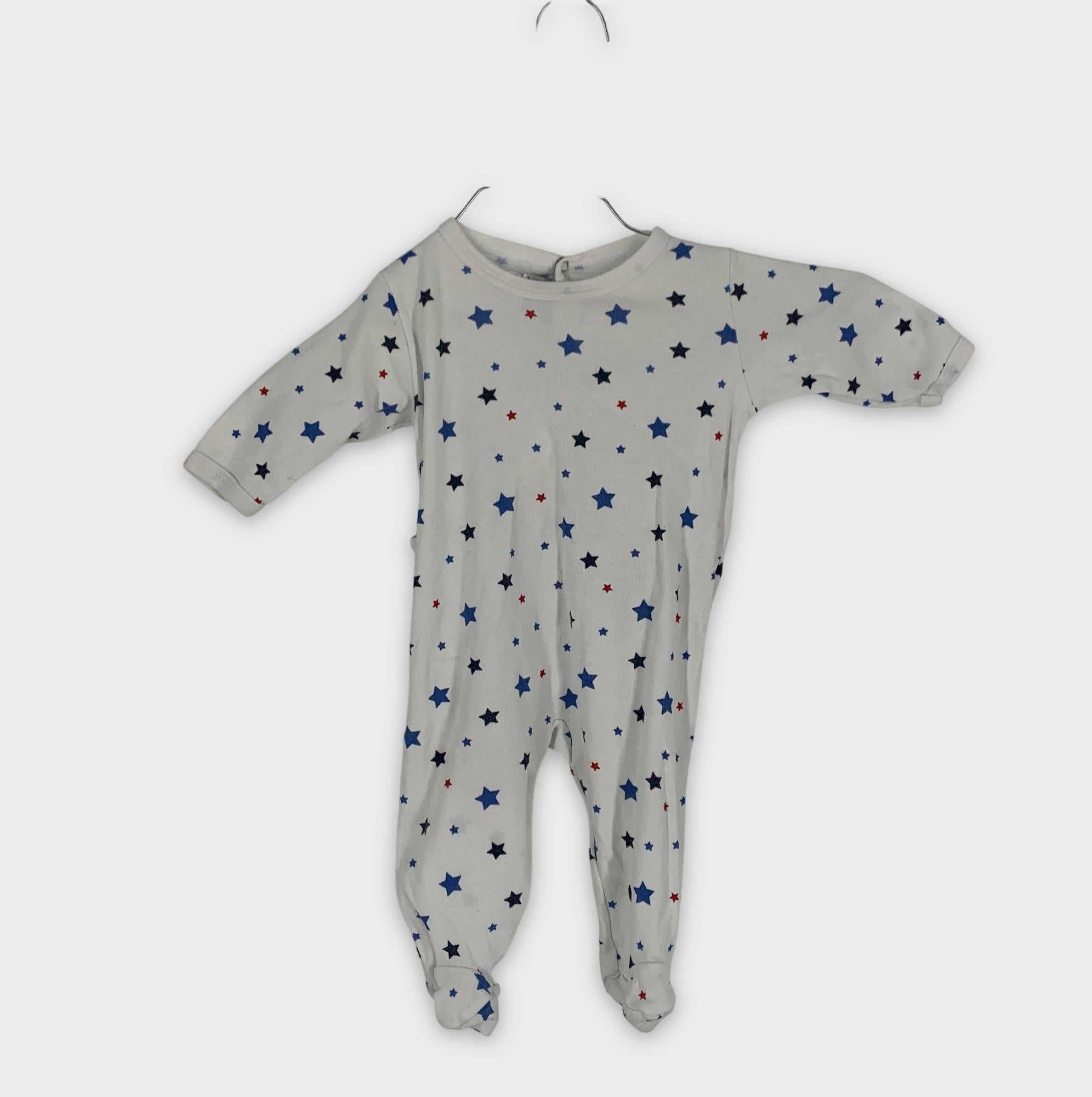 0-Petit Bateau - Pyjama - 3m/60cm