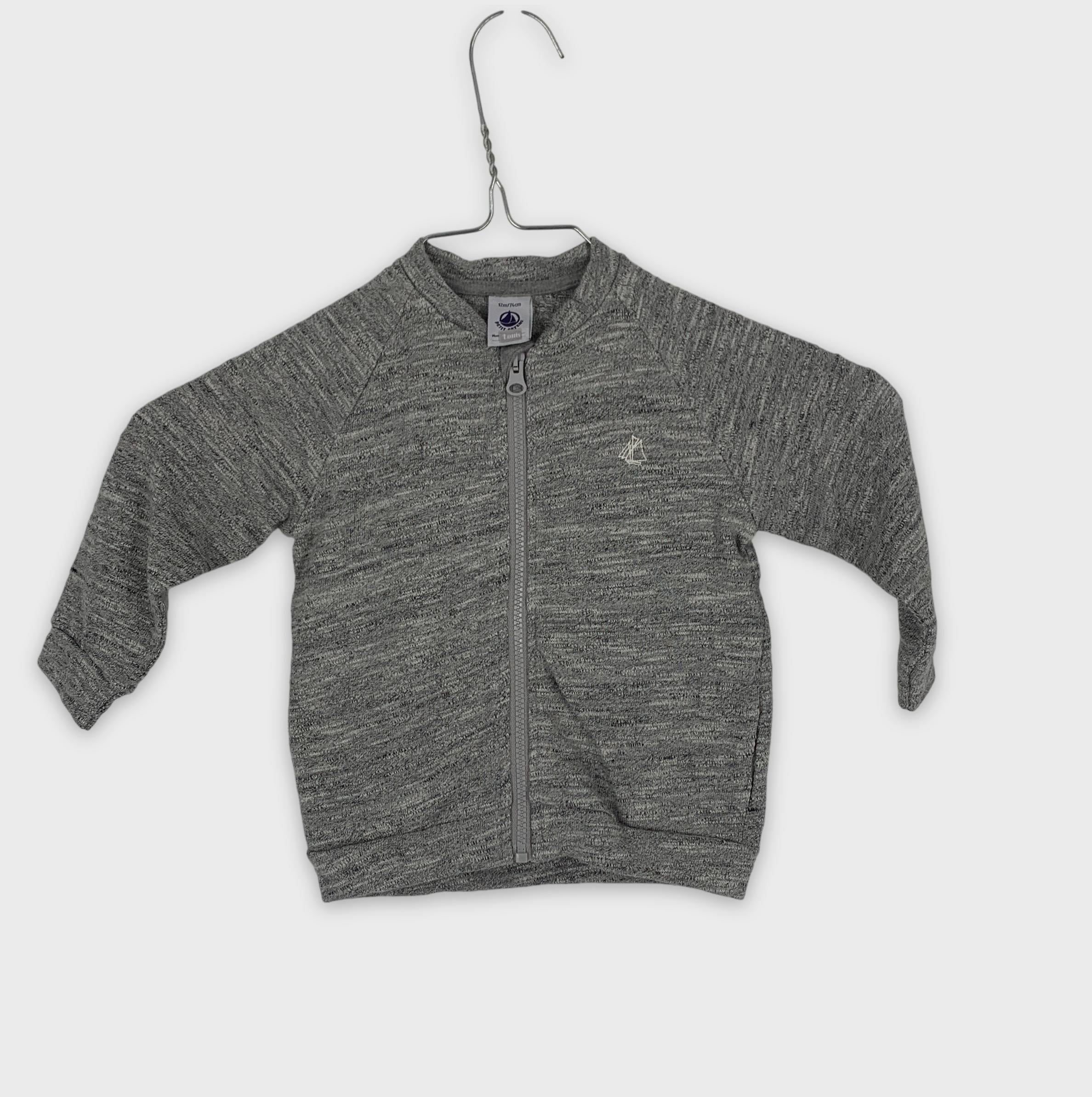 0-Petit Bateau - Gilet - 12m/74cm