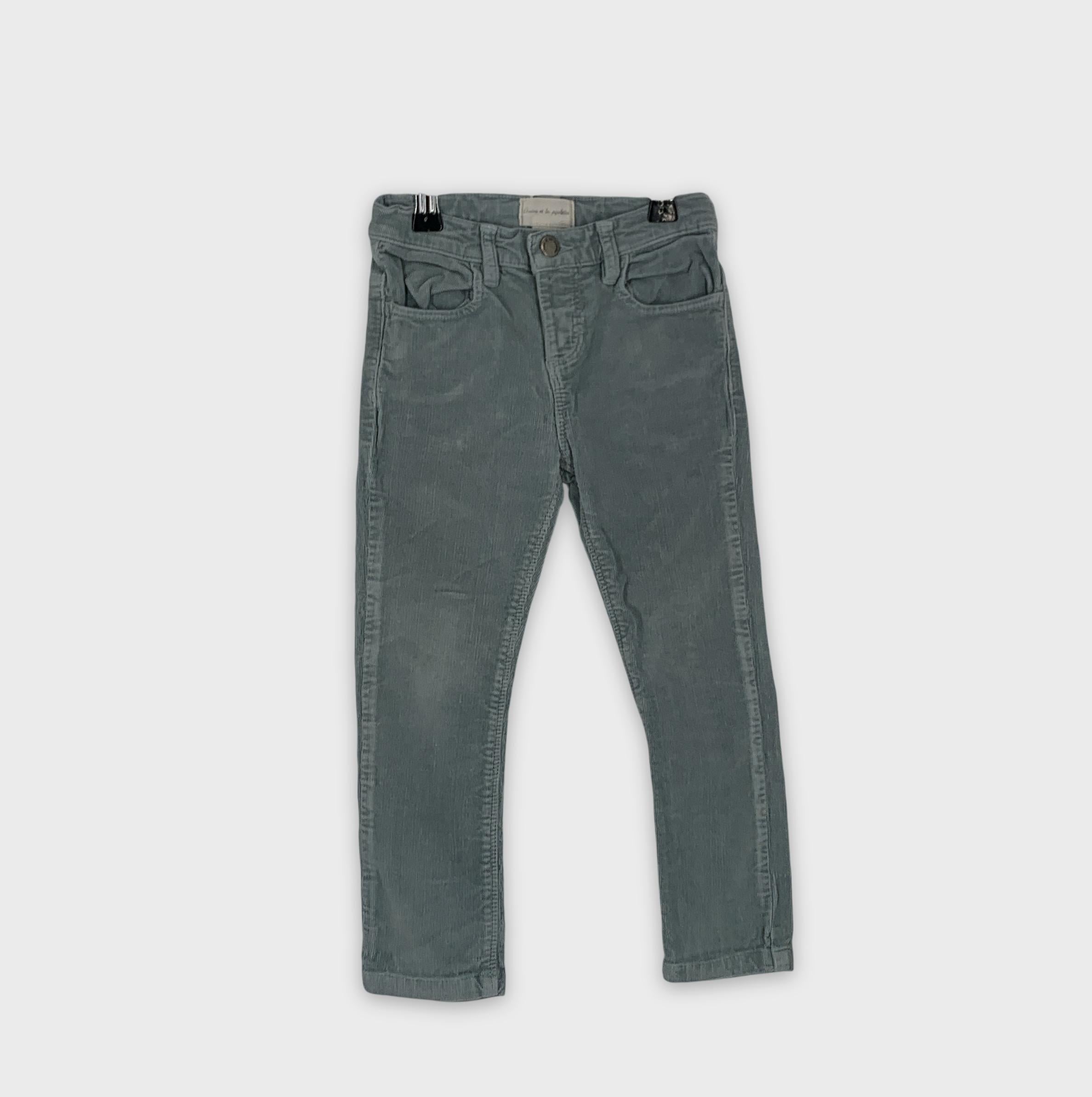 0-Pomme de Pain - Pantalon velours - 4A