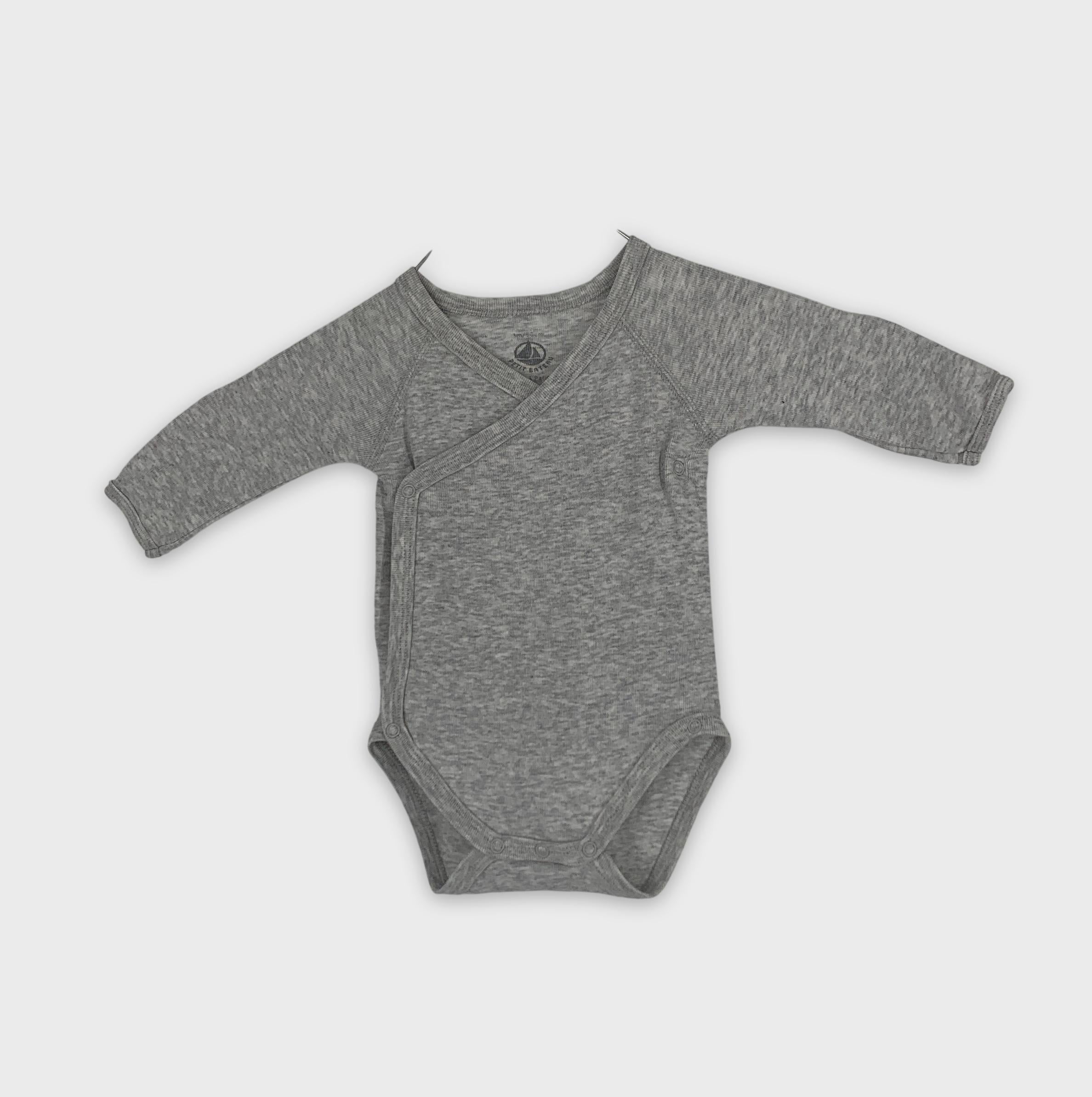 0-Petit Bateau - Body - 3m/60cm