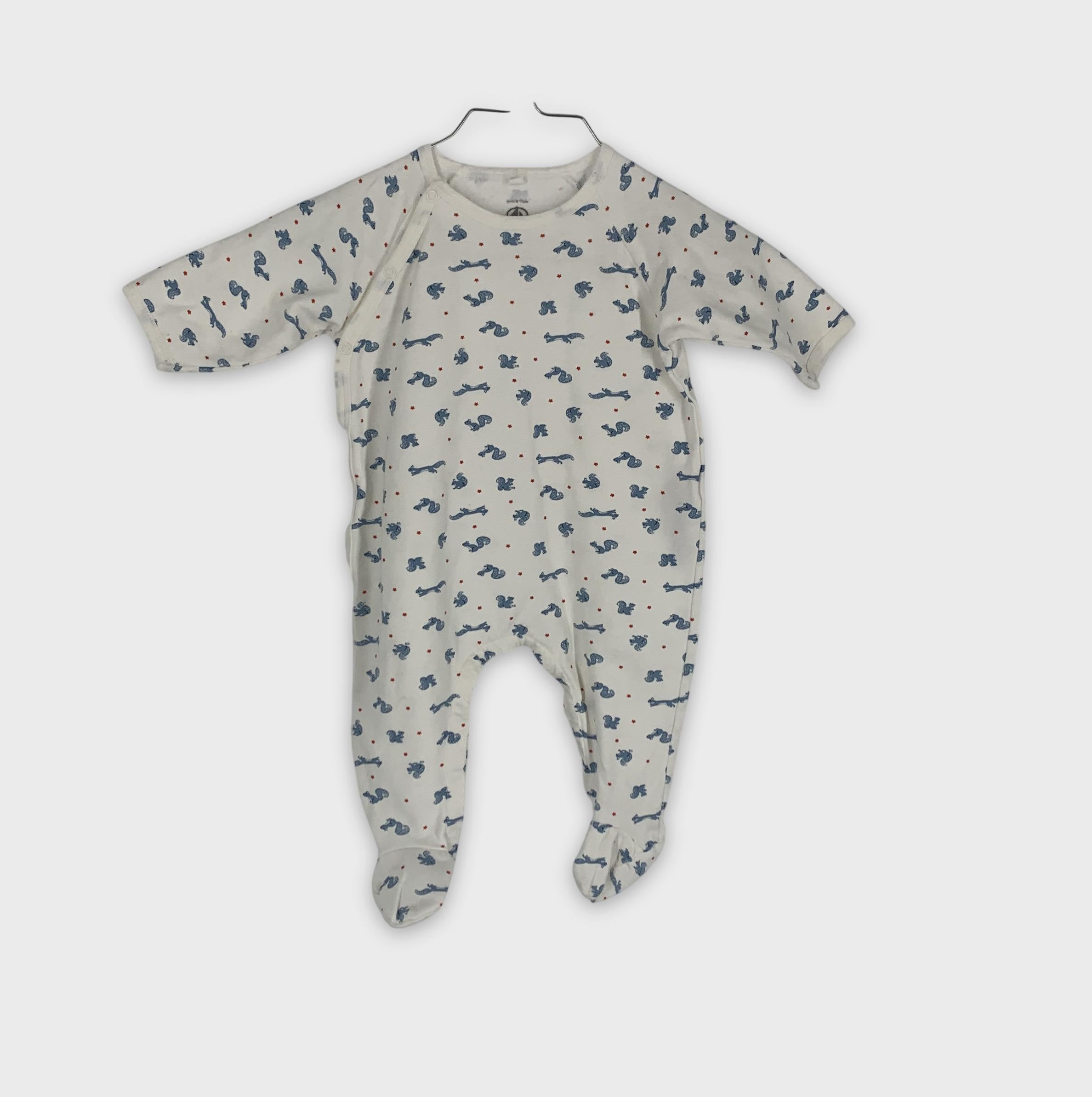 0-Petit Bateau - Pyjama - 3-6 mois