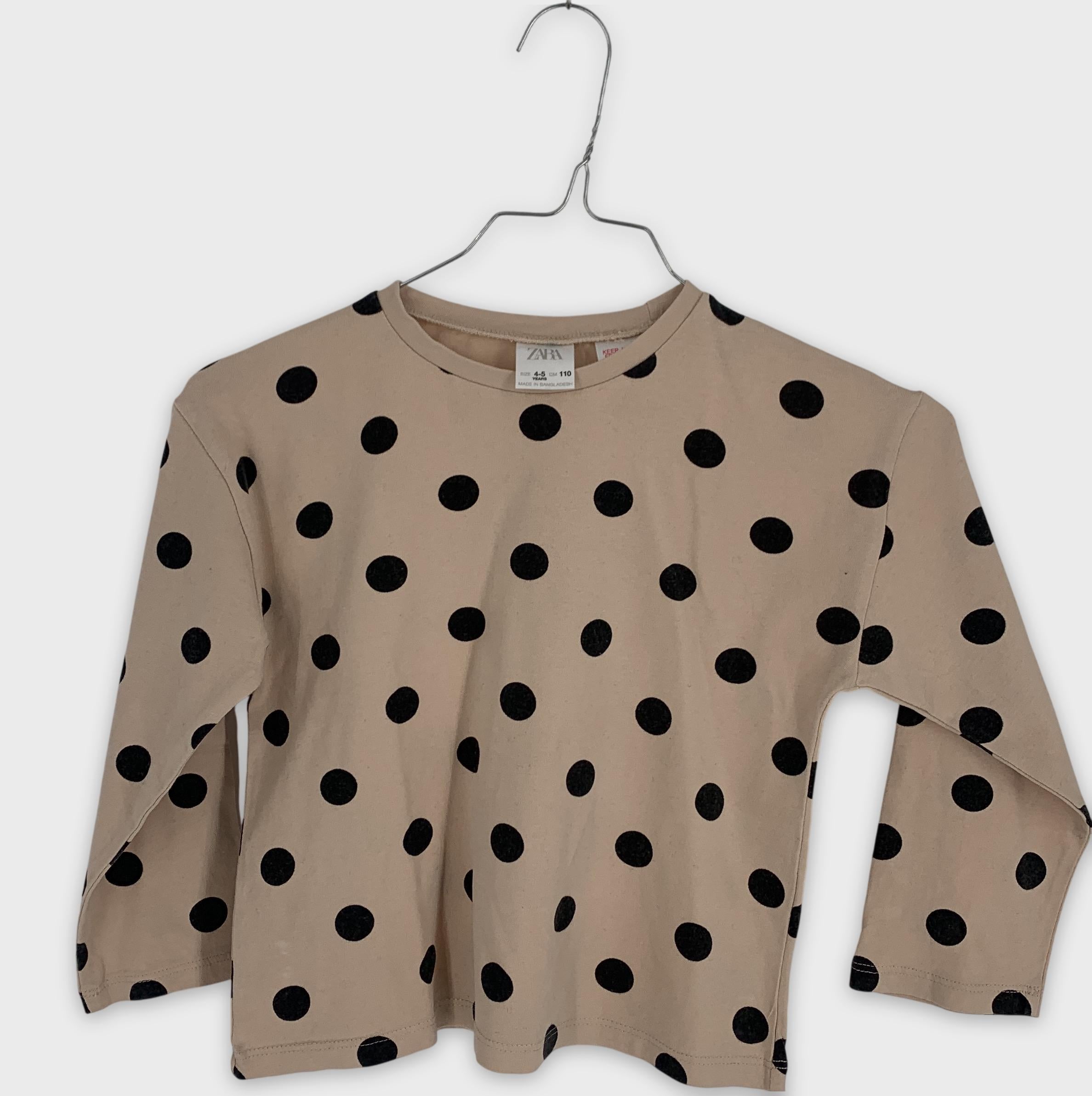 0-Zara - T-shirt à manches longues - 4-5 ans