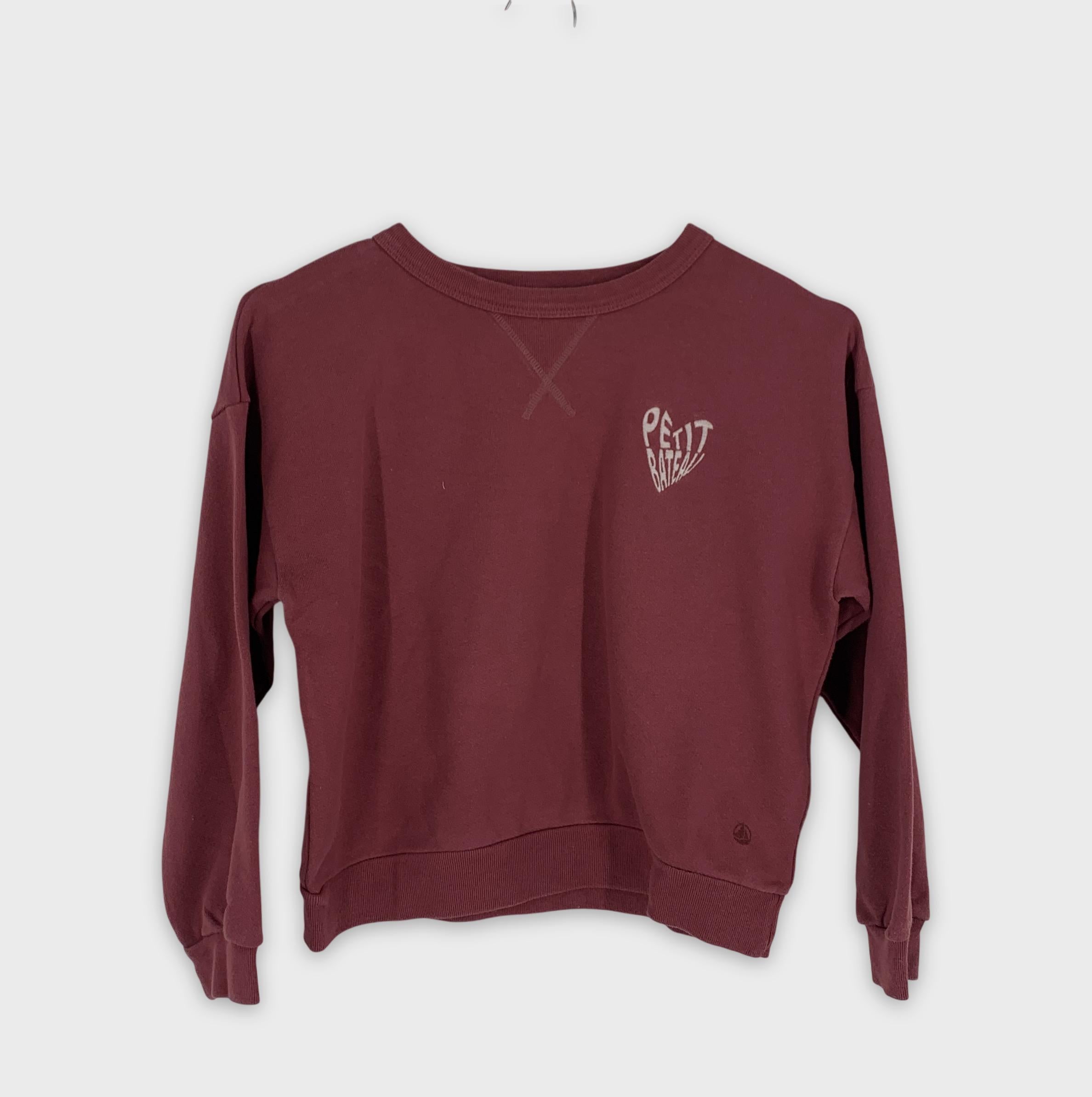 0-Petit Bateau - Sweat-shirt - 8 ans