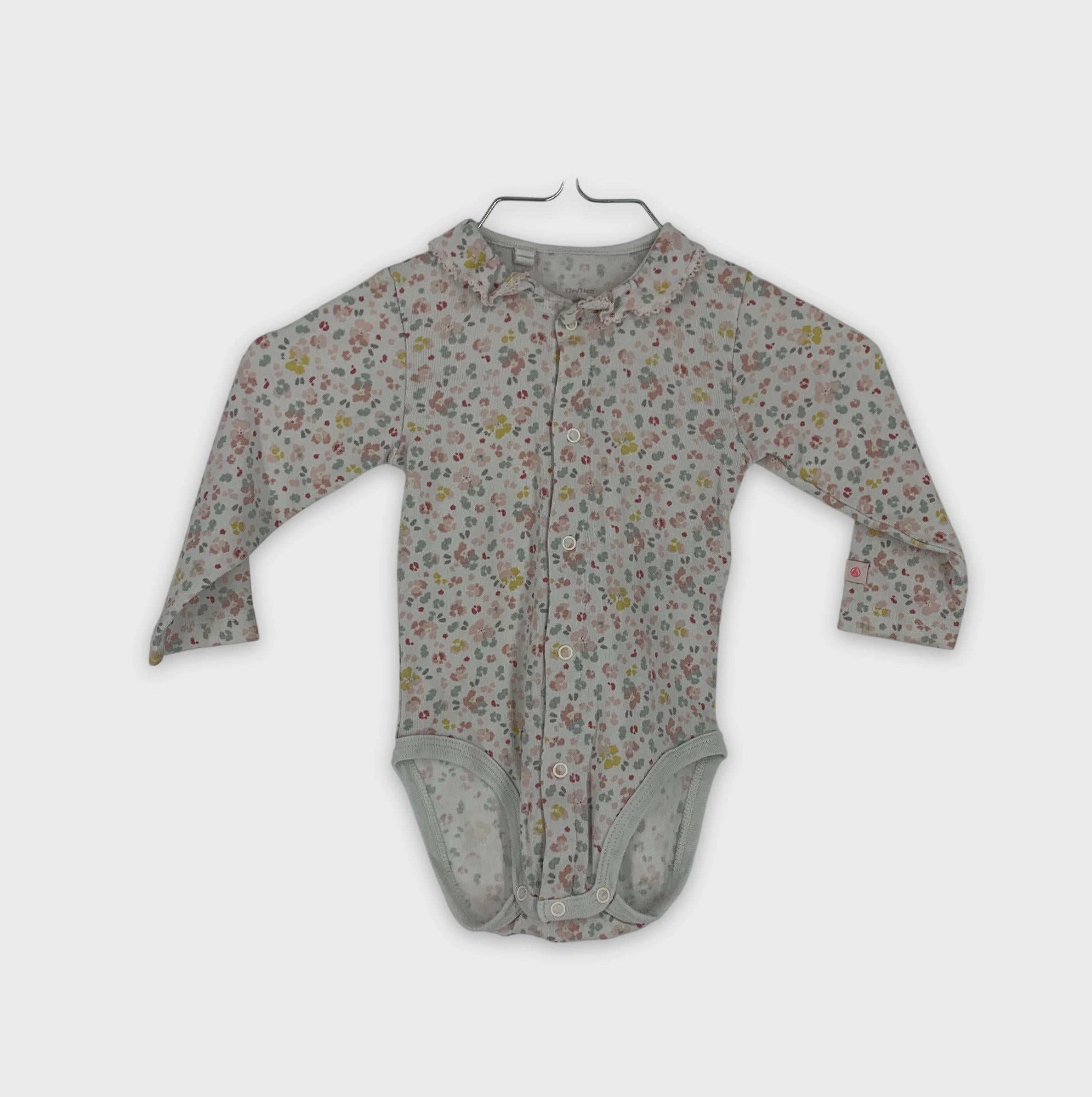 0-Petit Bateau - Body - 12m/74cm