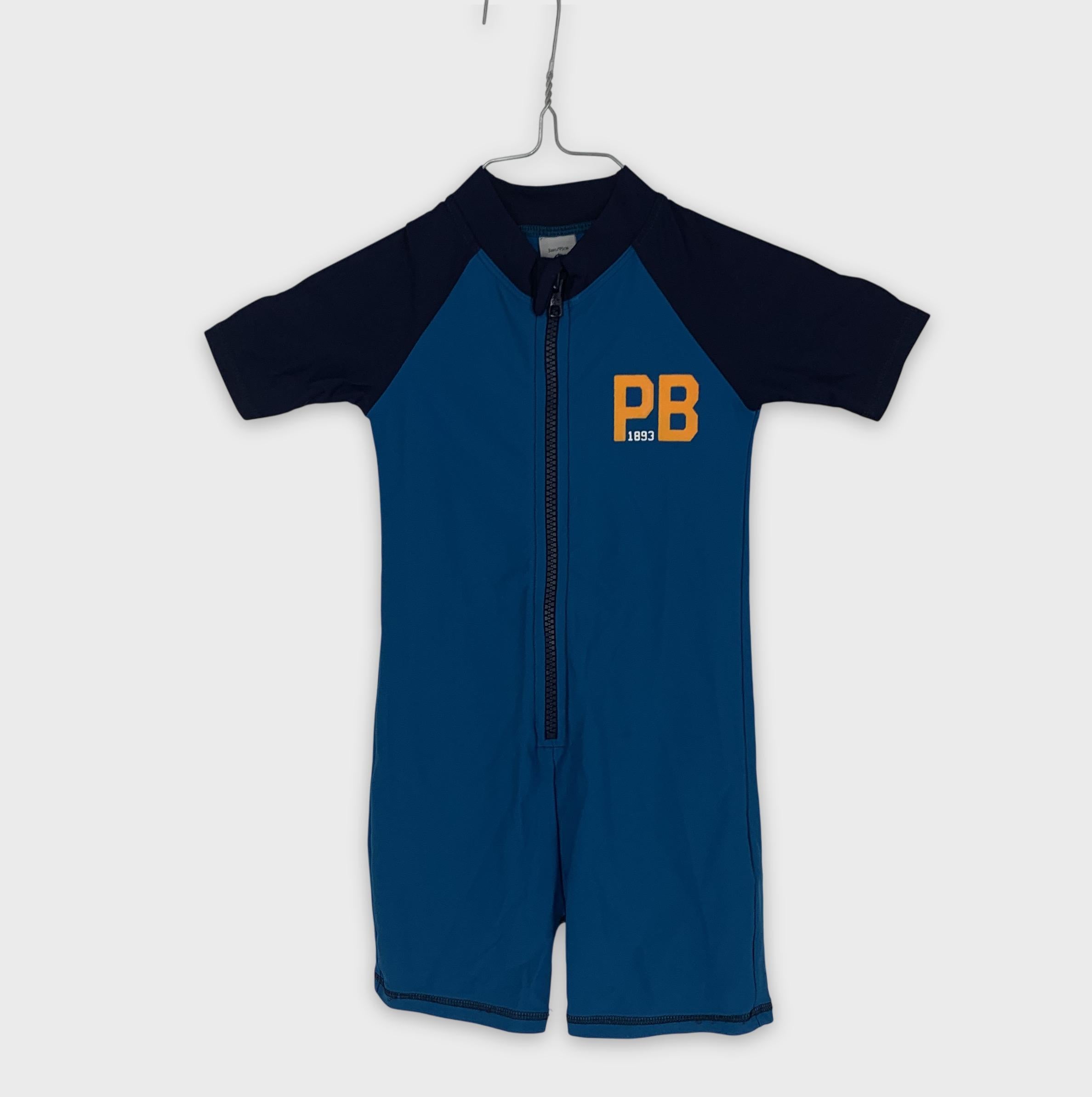 0-Petit Bateau - Combinaison anti-UV - 3ans