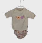 0-Lässig - Ensemble T-shirt & Culotte de bain - 86