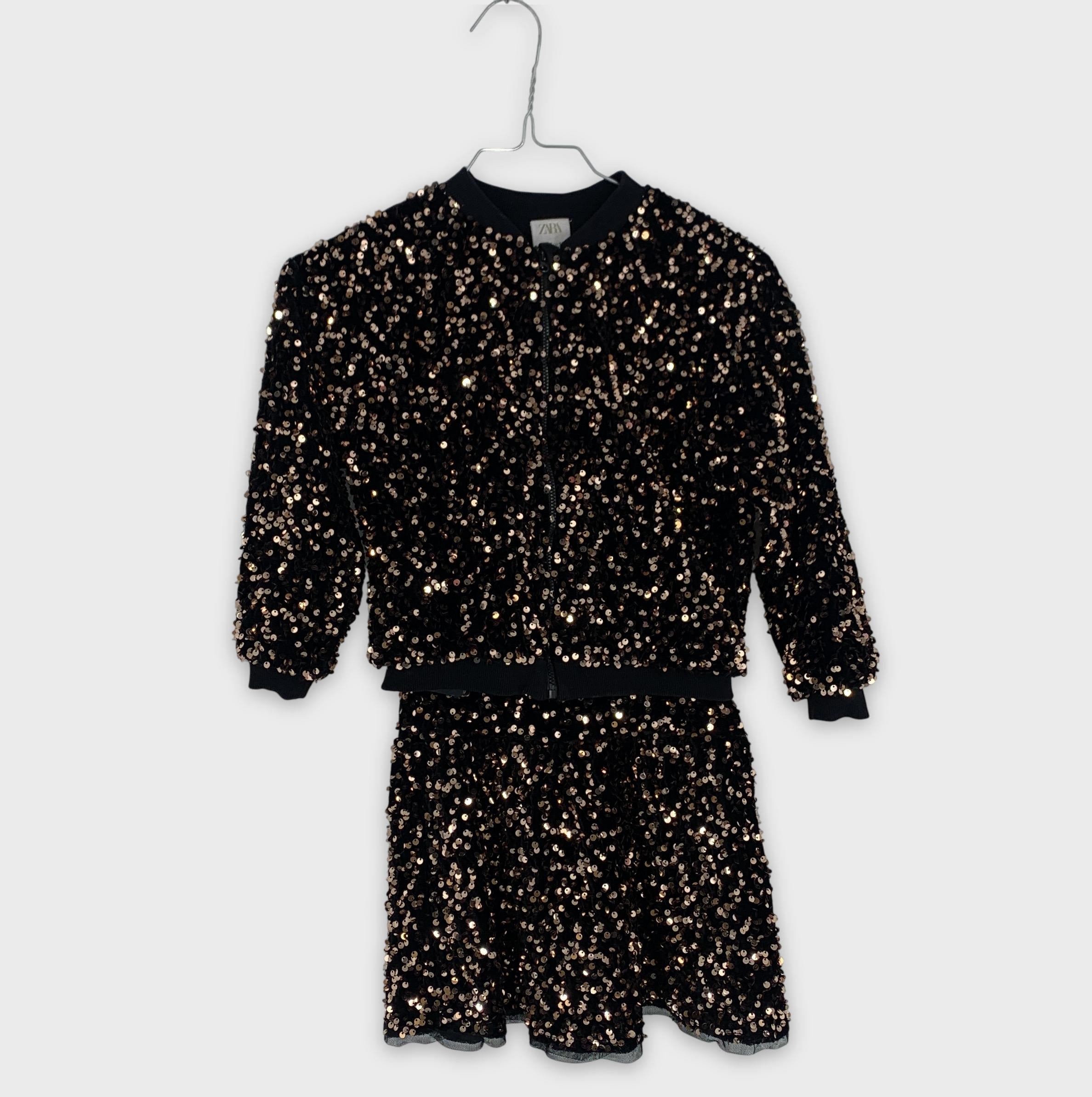 0-Zara - Ensemble Sequin - 6-7 ans