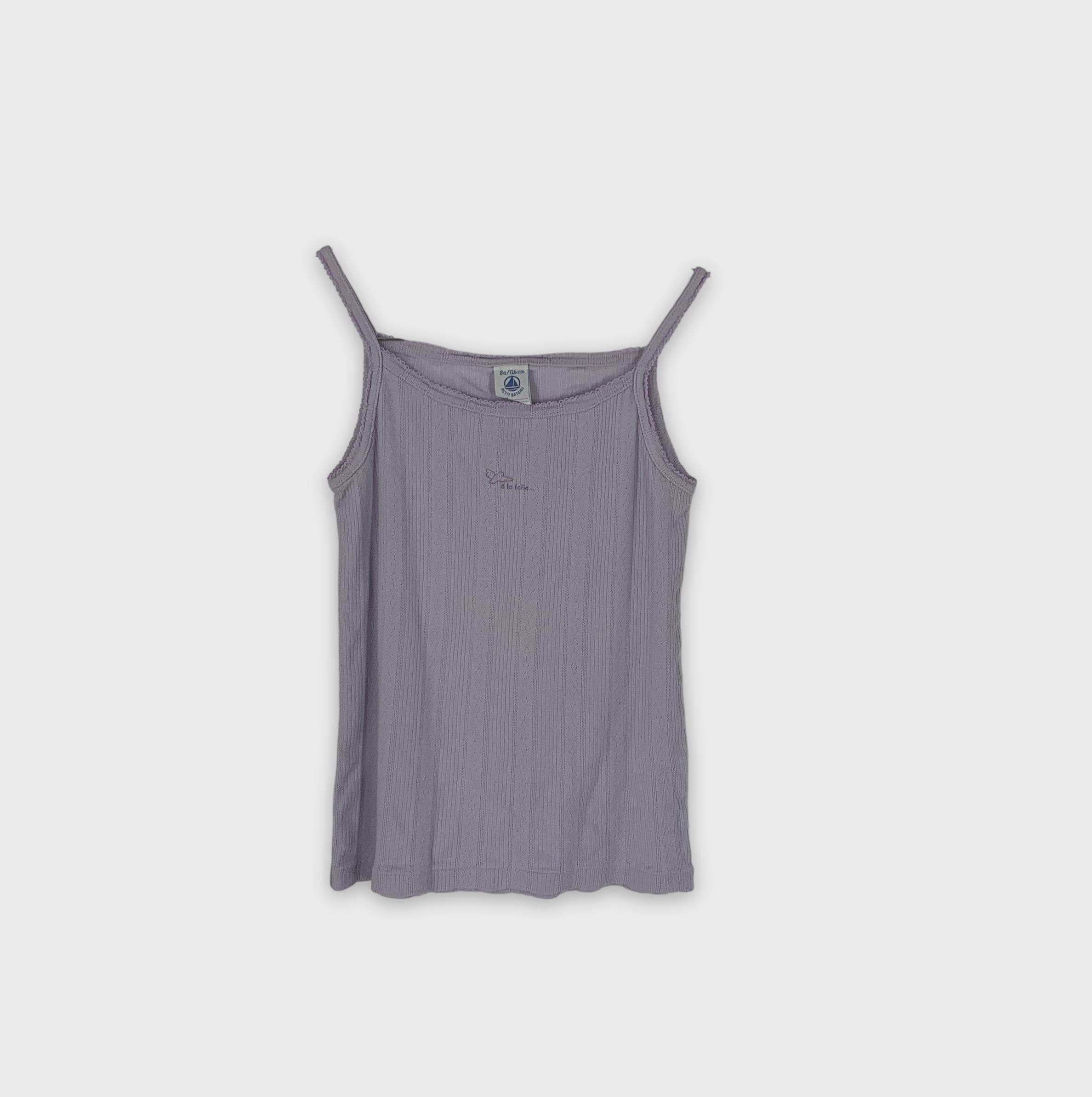 0-Petit Bateau - Débardeur - 8a/126cm