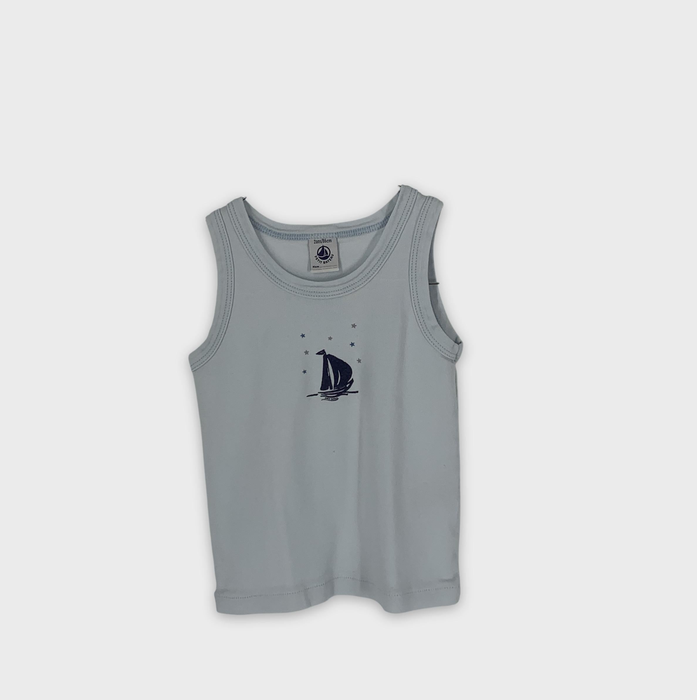0-Petit Bateau - Débardeur - 2ans