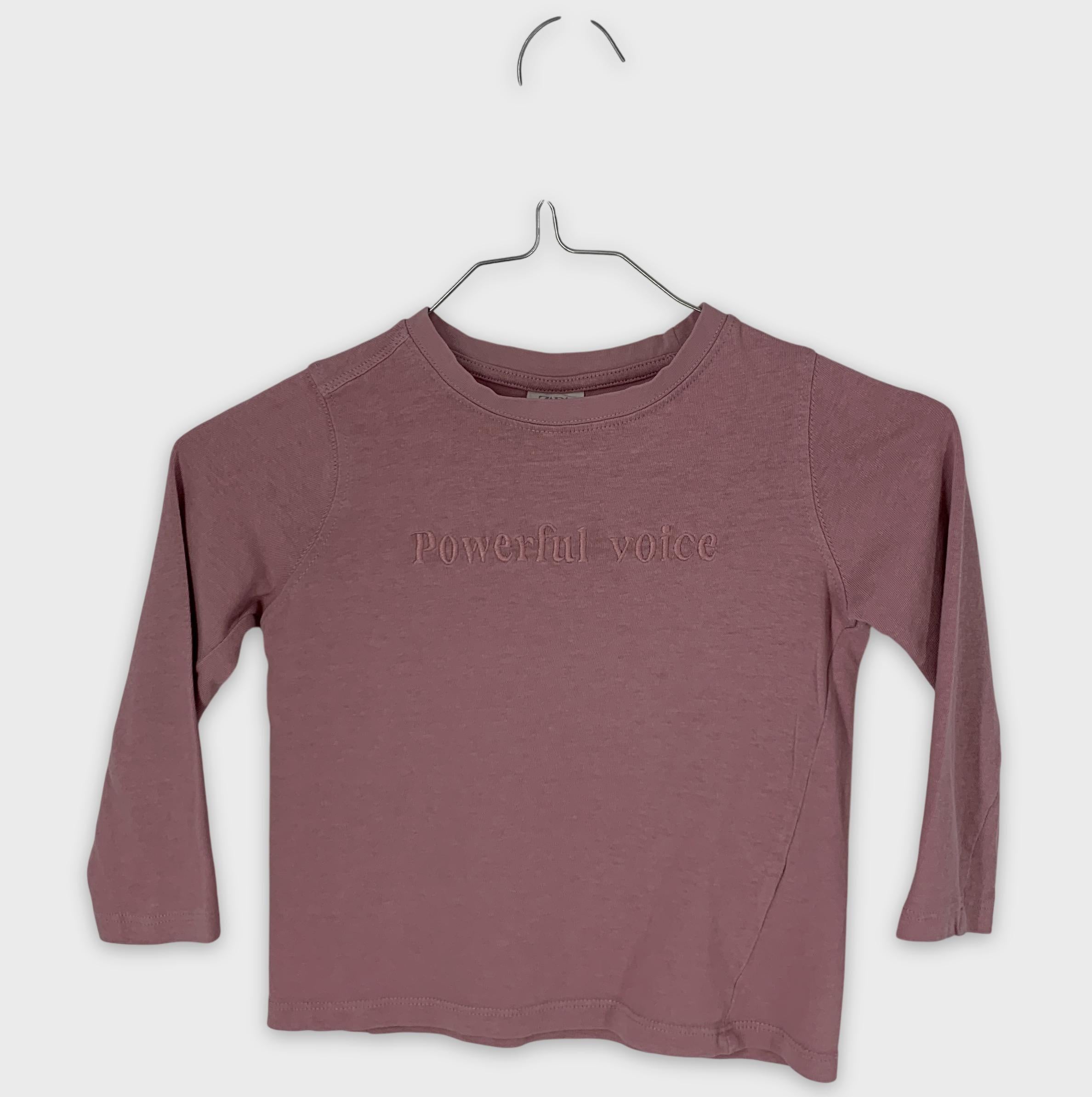 0-Zara - T-shirt manches longues - 6 ans