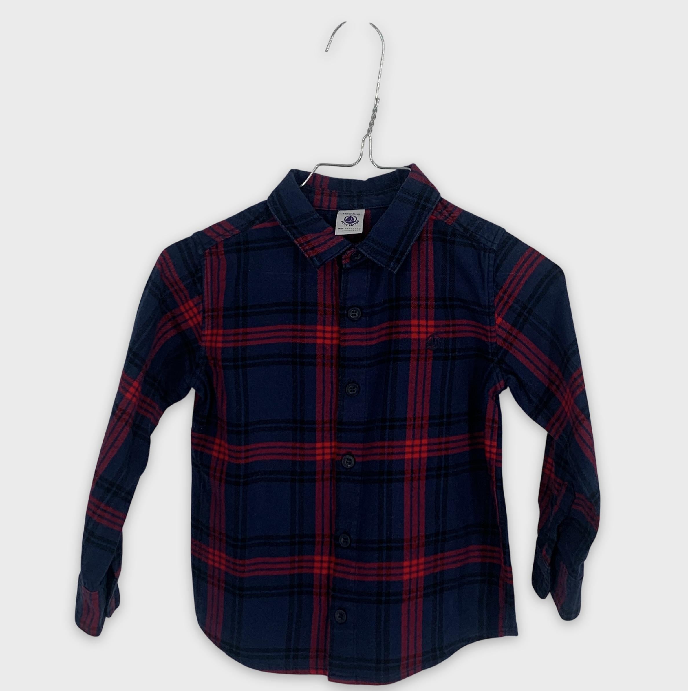 0-Petit Bateau - Chemise - 4 ans