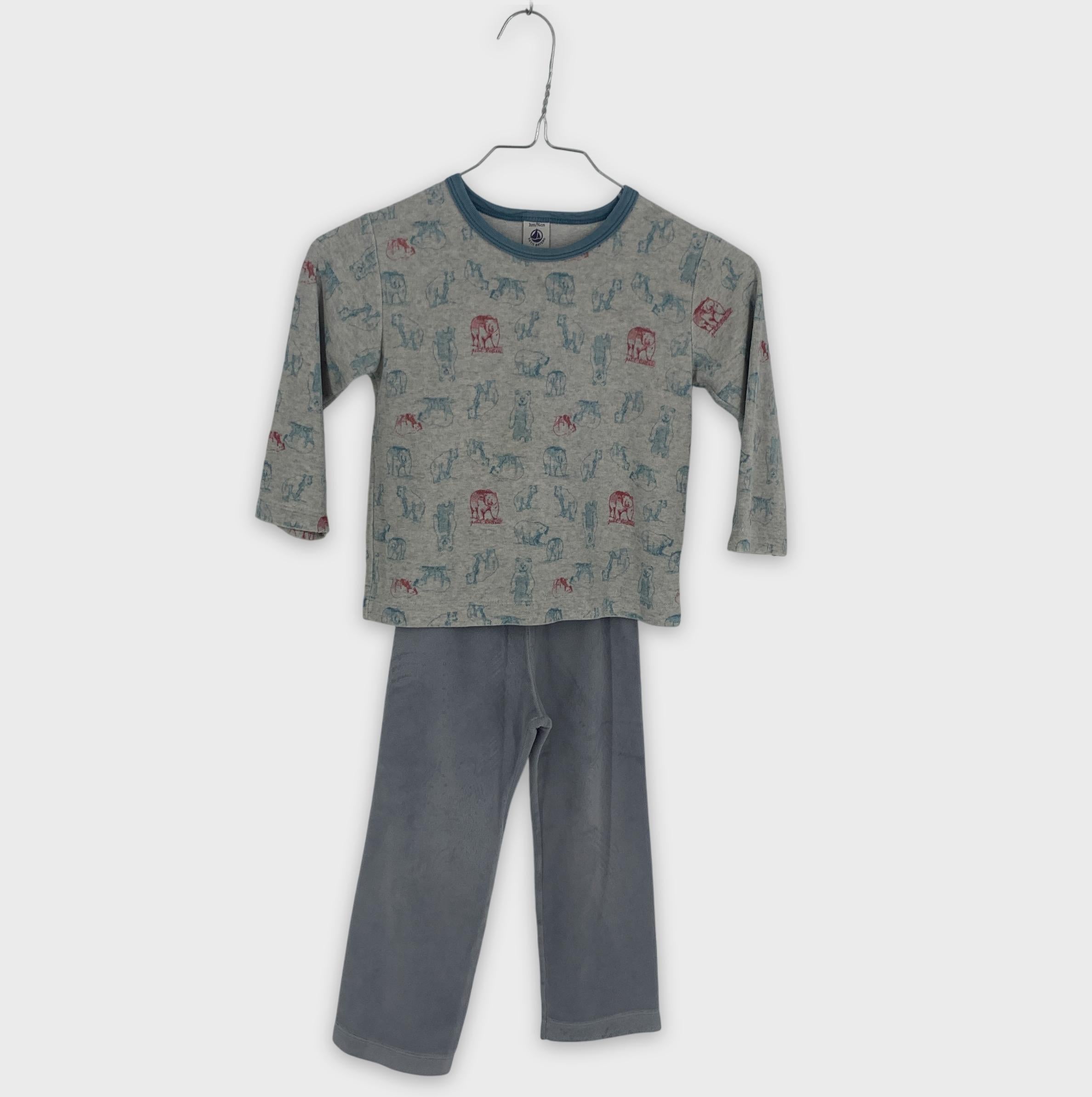 0-Petit Bateau - Pyjama - 3 ans