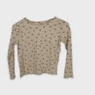 0-H&M - Haut manches longues - 3/4 ans