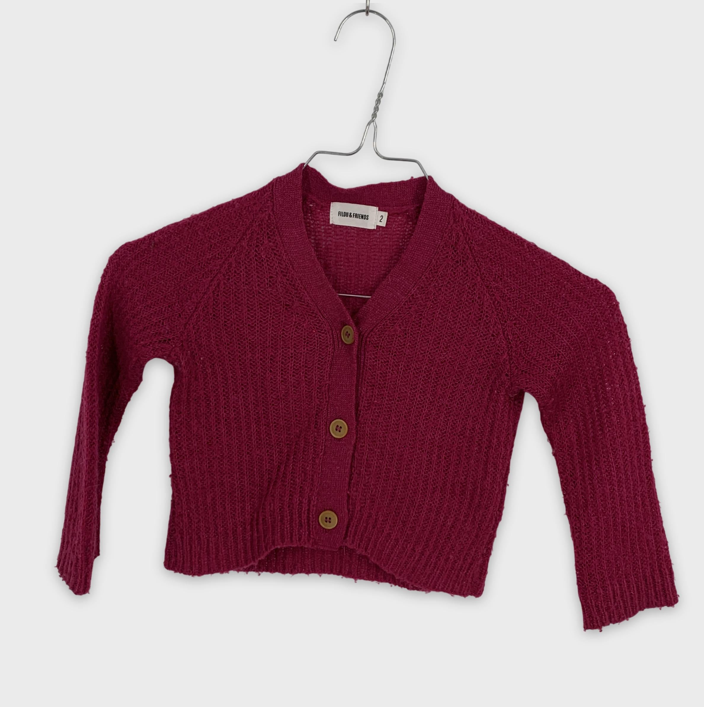 0-Filou & Friends - Gilet - 2 ans